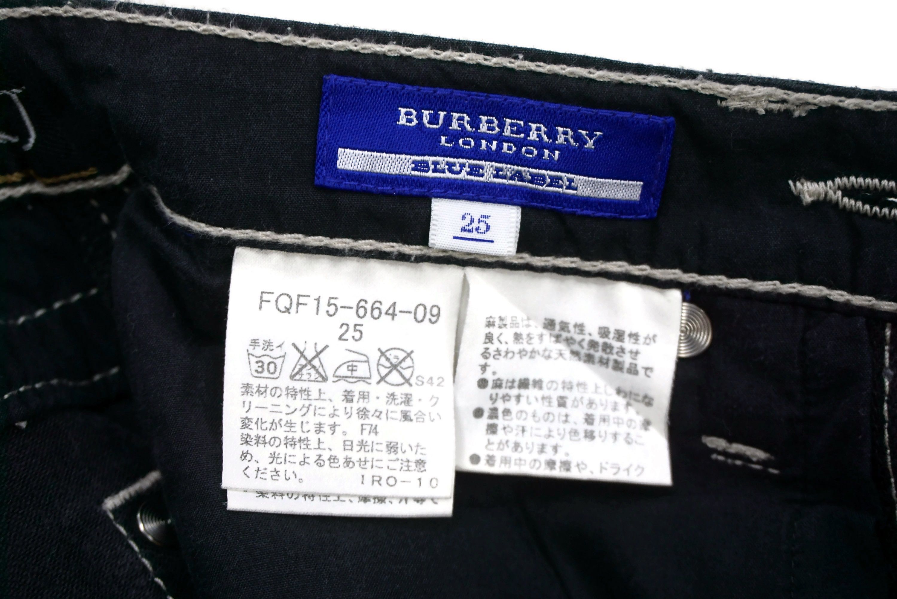 Burberry Blue Label Jeans Size 25 fit W30xL22.5 Cropped Denim Size 25" / US 0 / IT 36 - 12 Thumbnail