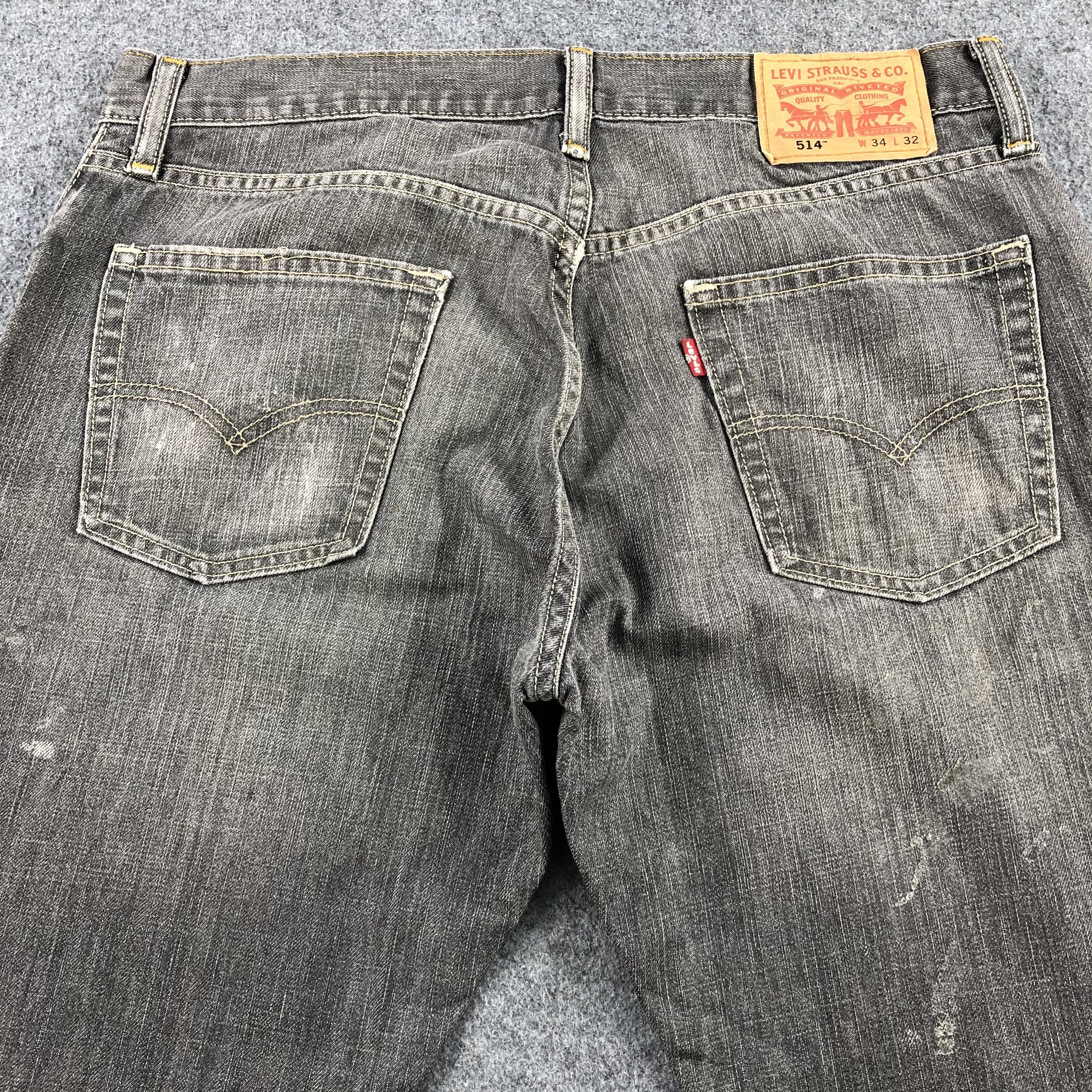 Levi's Vintage Levis 514 Earth Tone Jeans-J1594 Size US 34 / EU 50 - 4 Thumbnail