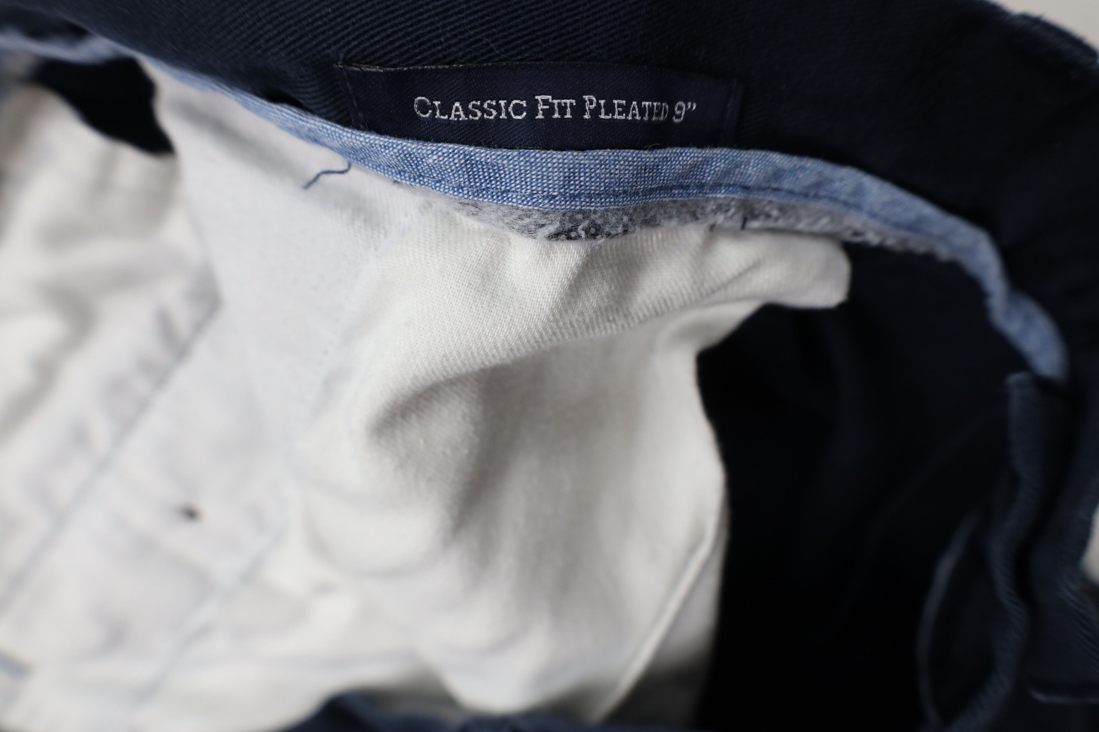 Ralph Lauren Vintage Ralph Lauren Pleated Golf Chino Shorts Blue Cotton Size US 38 / EU 54 - 8 Thumbnail