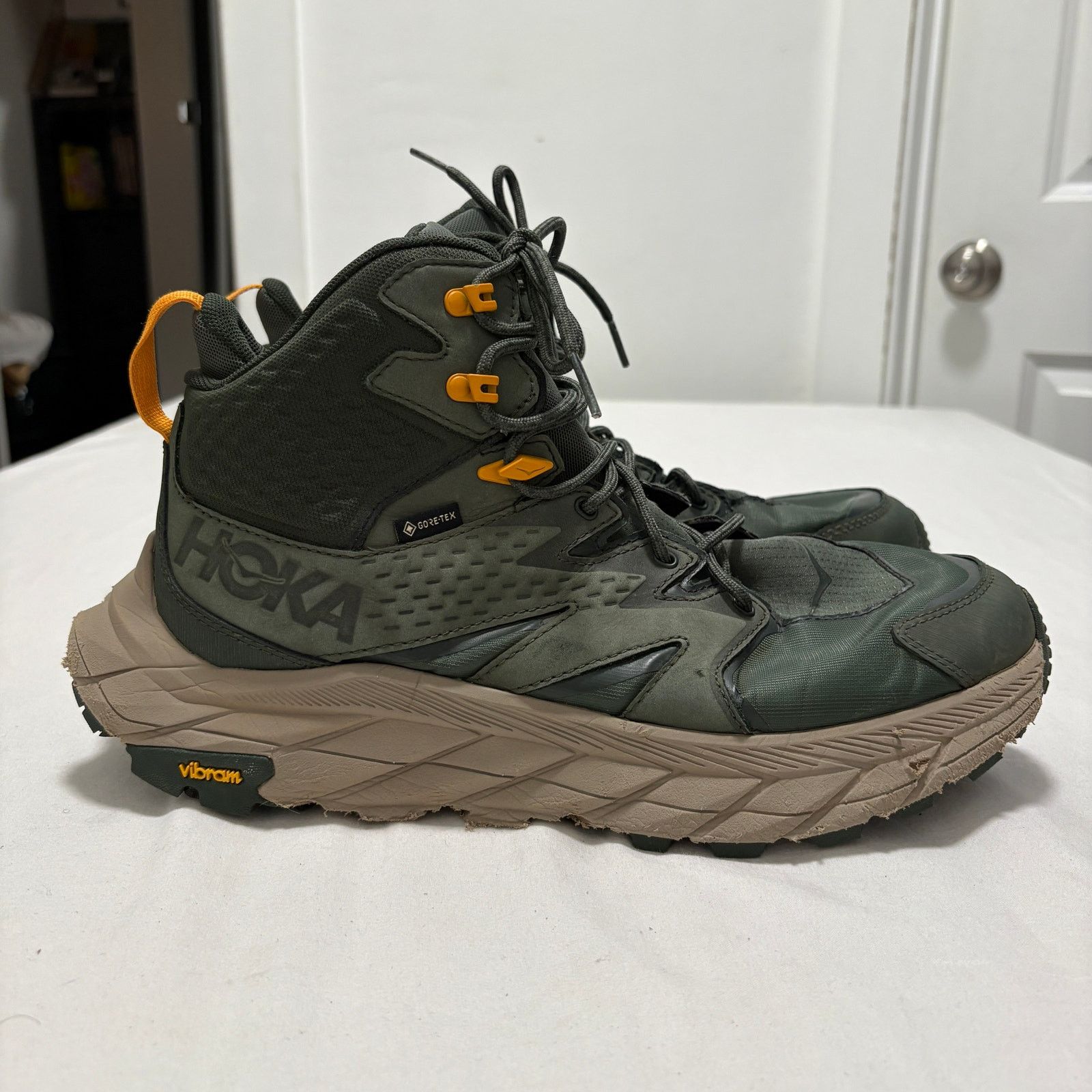 Hoka Hoka Anacapa Mid Gore-Tex Hiking Shoes Thyme Size 10D Size US 10 / EU 43 - 5 Thumbnail
