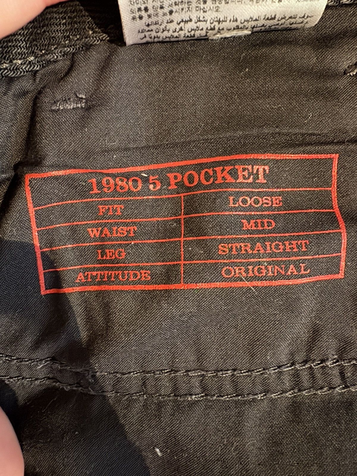 Diesel Diesel D-Eeper 1980 5 Pocket Jeans Size US 31 - 3 Thumbnail