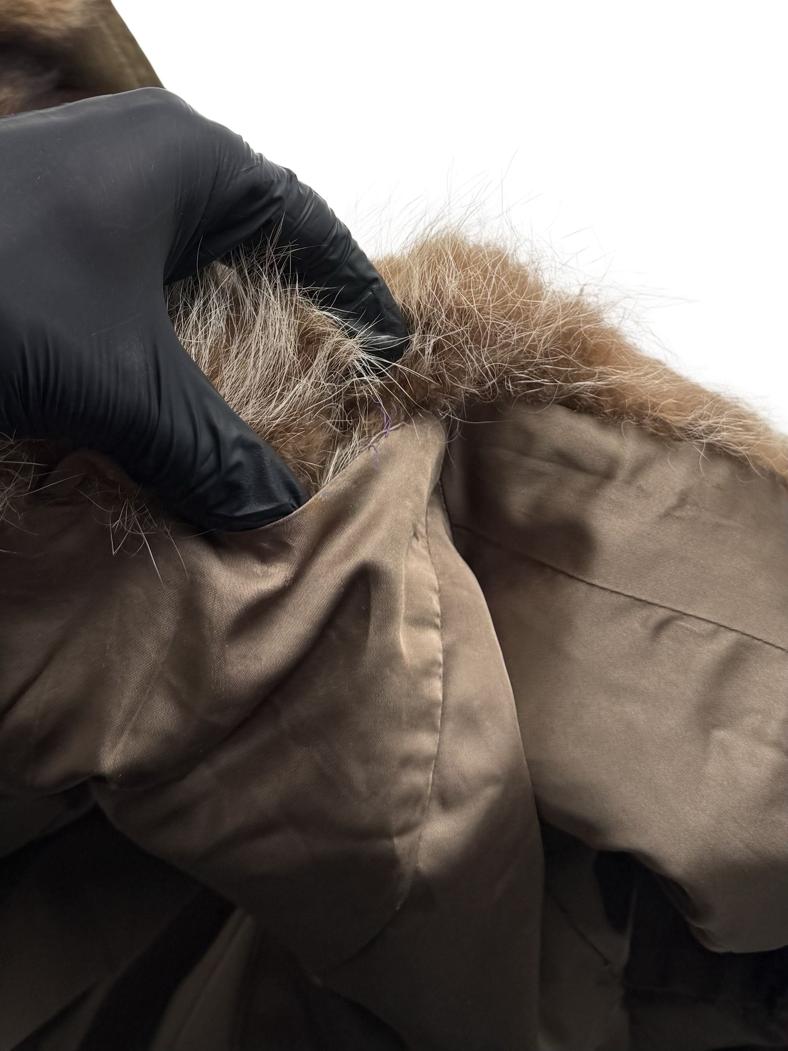 Vintage Vintage Real Suede Coat With Real Fur Details Size M / US 6-8 / IT 42-44 - 21 Thumbnail