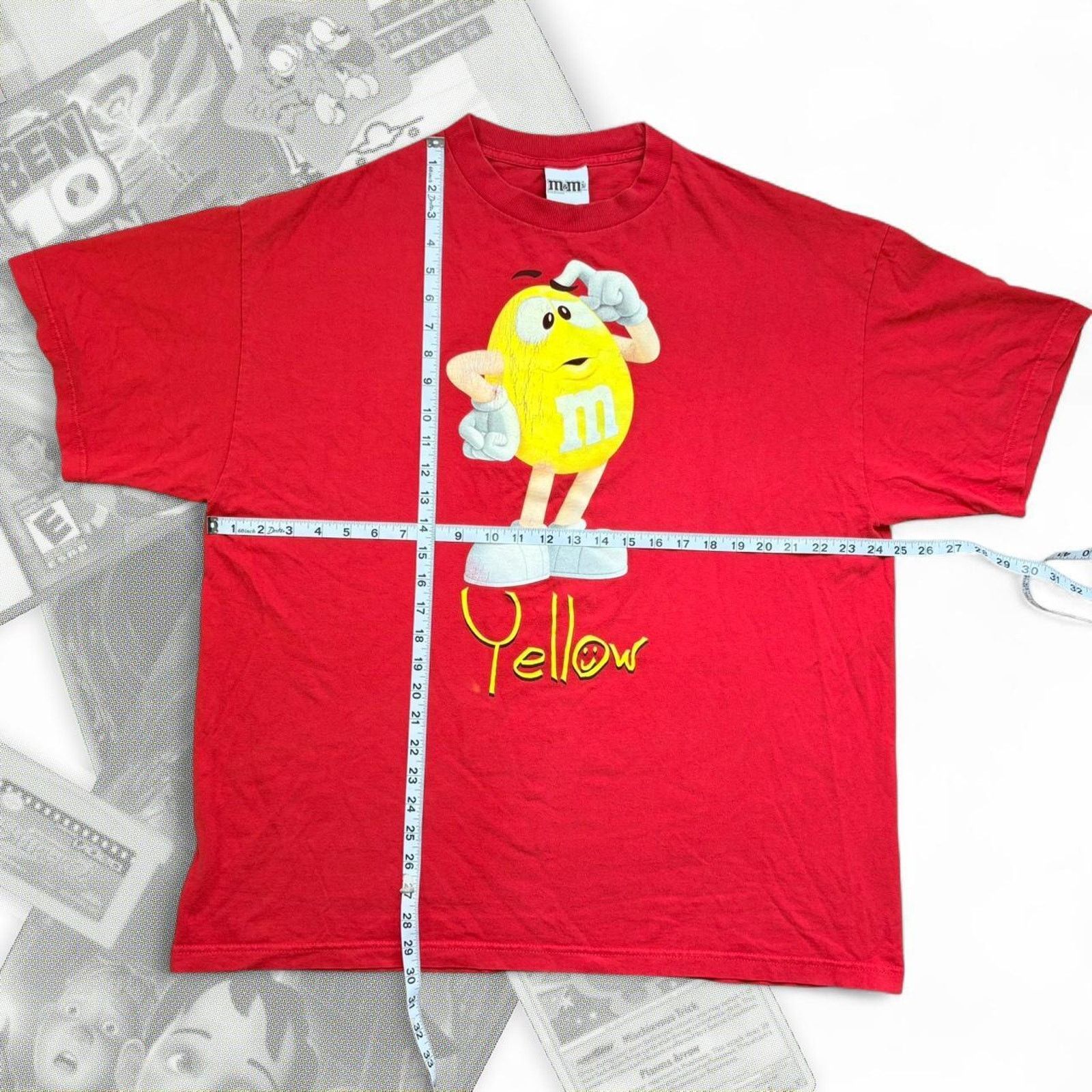 Nike Red vintage yellow peanut mm Size US XL / EU 56 / 4 - 4 Thumbnail