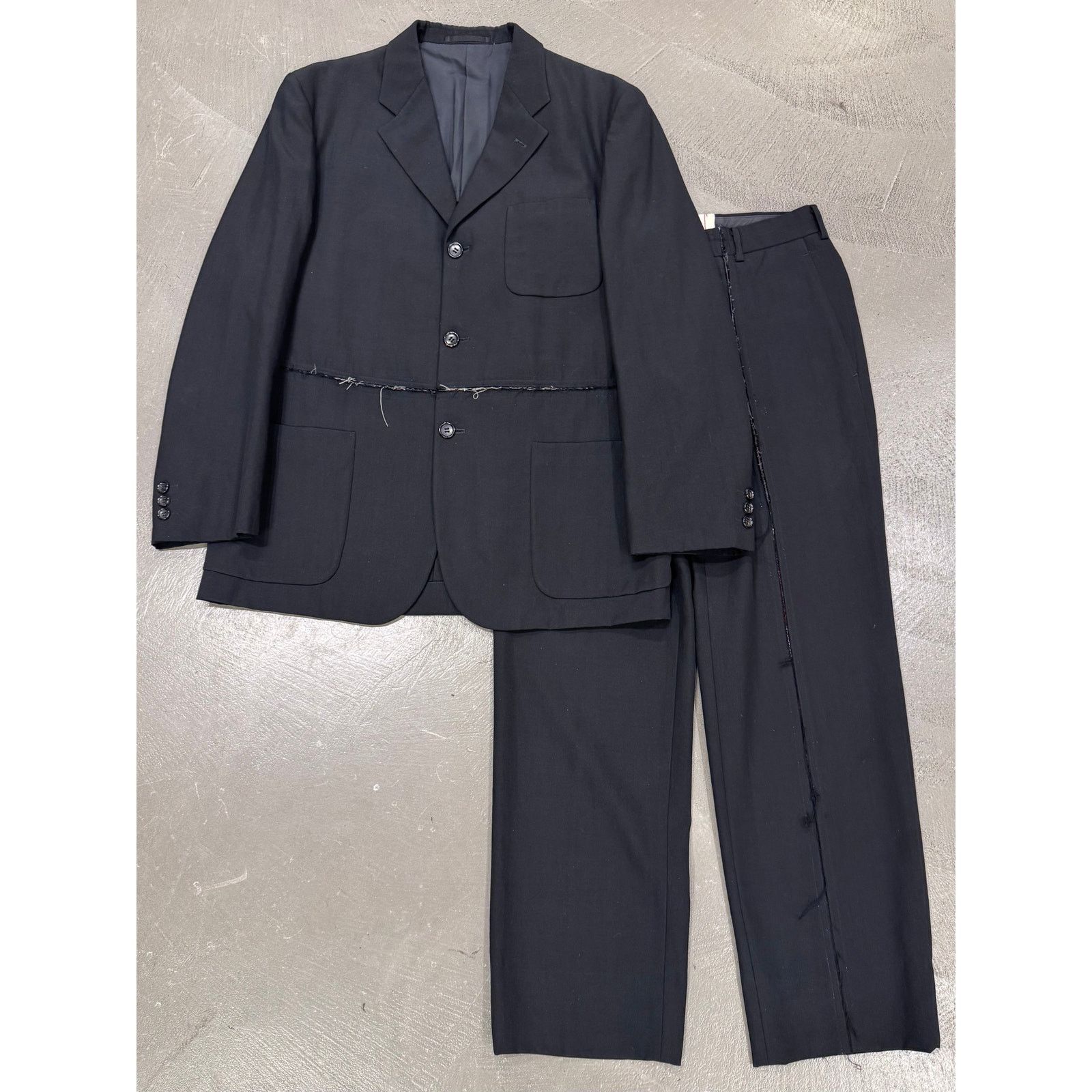 Comme des Garcons A/W2000 Comme des Garçons distressed stripe set Size US M / EU 48-50 / 2 - 1 Thumbnail