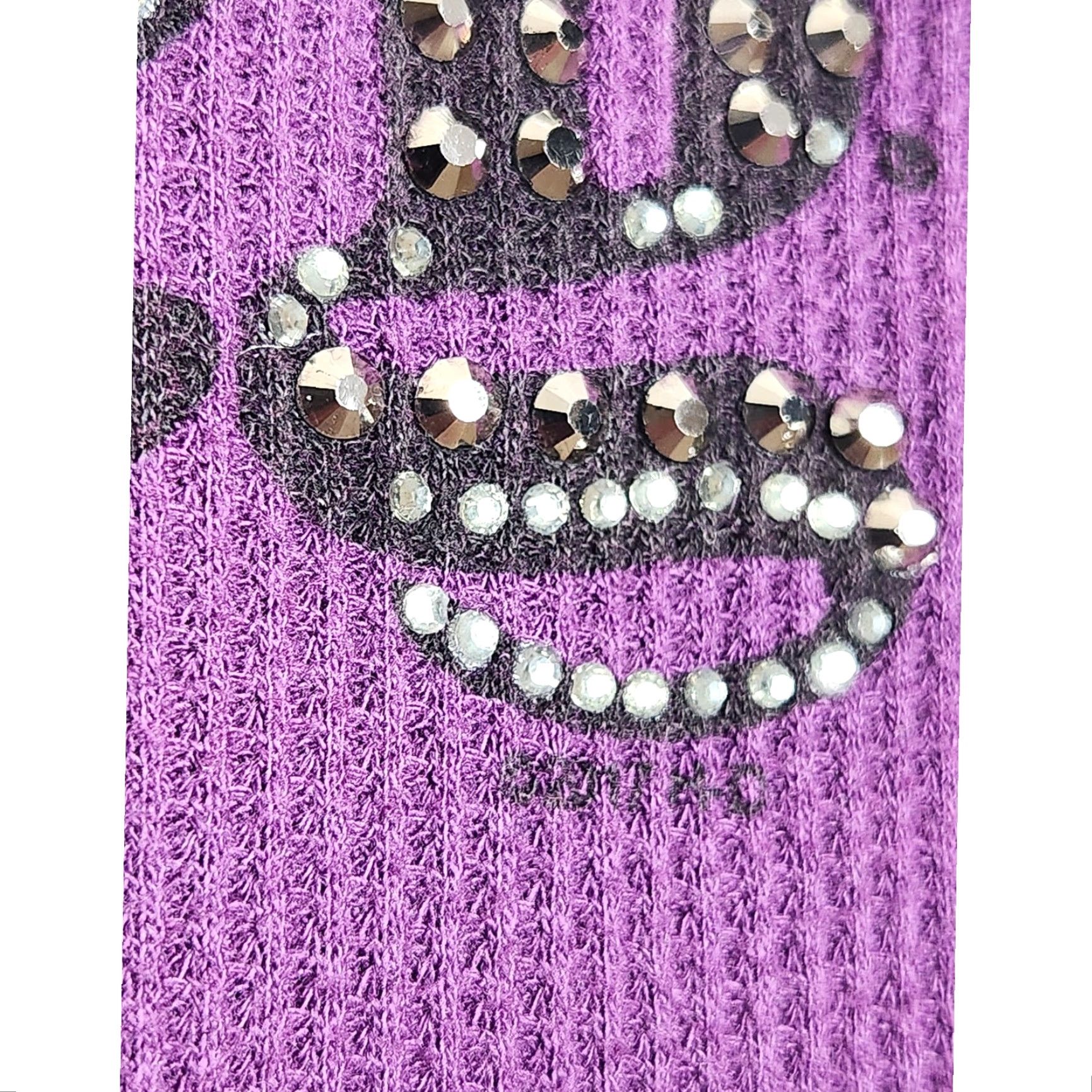 Harley Davidson VINTAGE Harley Davidson Beaded Thermal Long Sleeve Purple Womens T-Shirt L Adult Womens Biker 90s Y2K Size L / US 10 / IT 46 - 4 Thumbnail