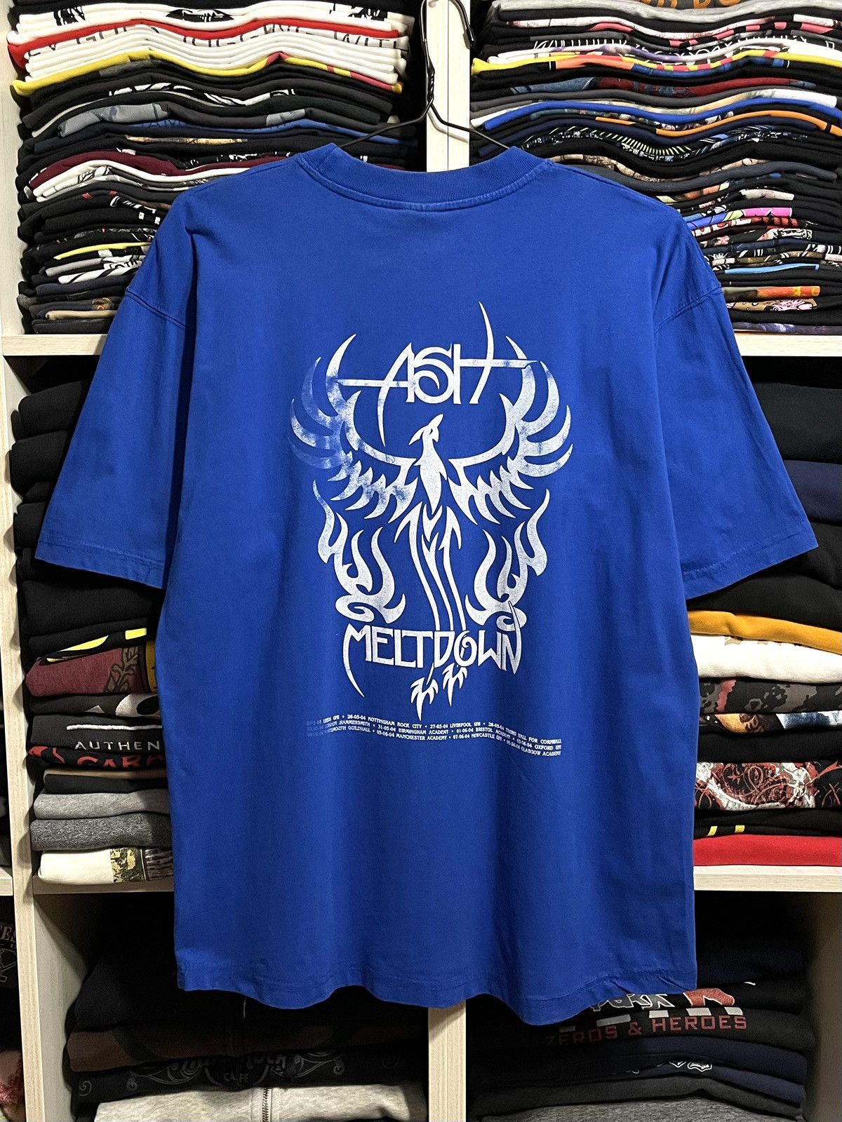 Band Tees Vintage 00s ASH Meltdown Indie Britpop Band T-Shirt Oasis Size US XL / EU 56 / 4 - 11 Thumbnail