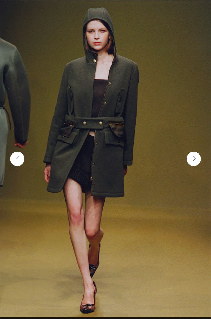 Miu Miu Miu Miu F/W1999 Coat in Grey Size S / US 4 / IT 40 - 2 Thumbnail
