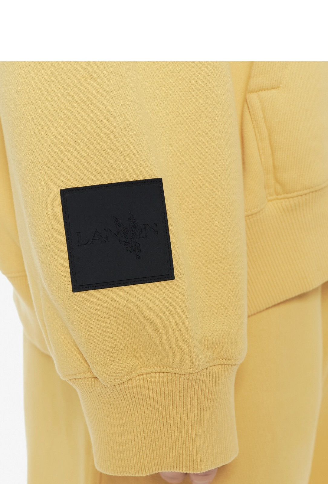 Future × Lanvin Last Size Lanvin x Future Logo Embroidered Cotton Hoodie Size US XL / EU 56 / 4 - 4 Thumbnail