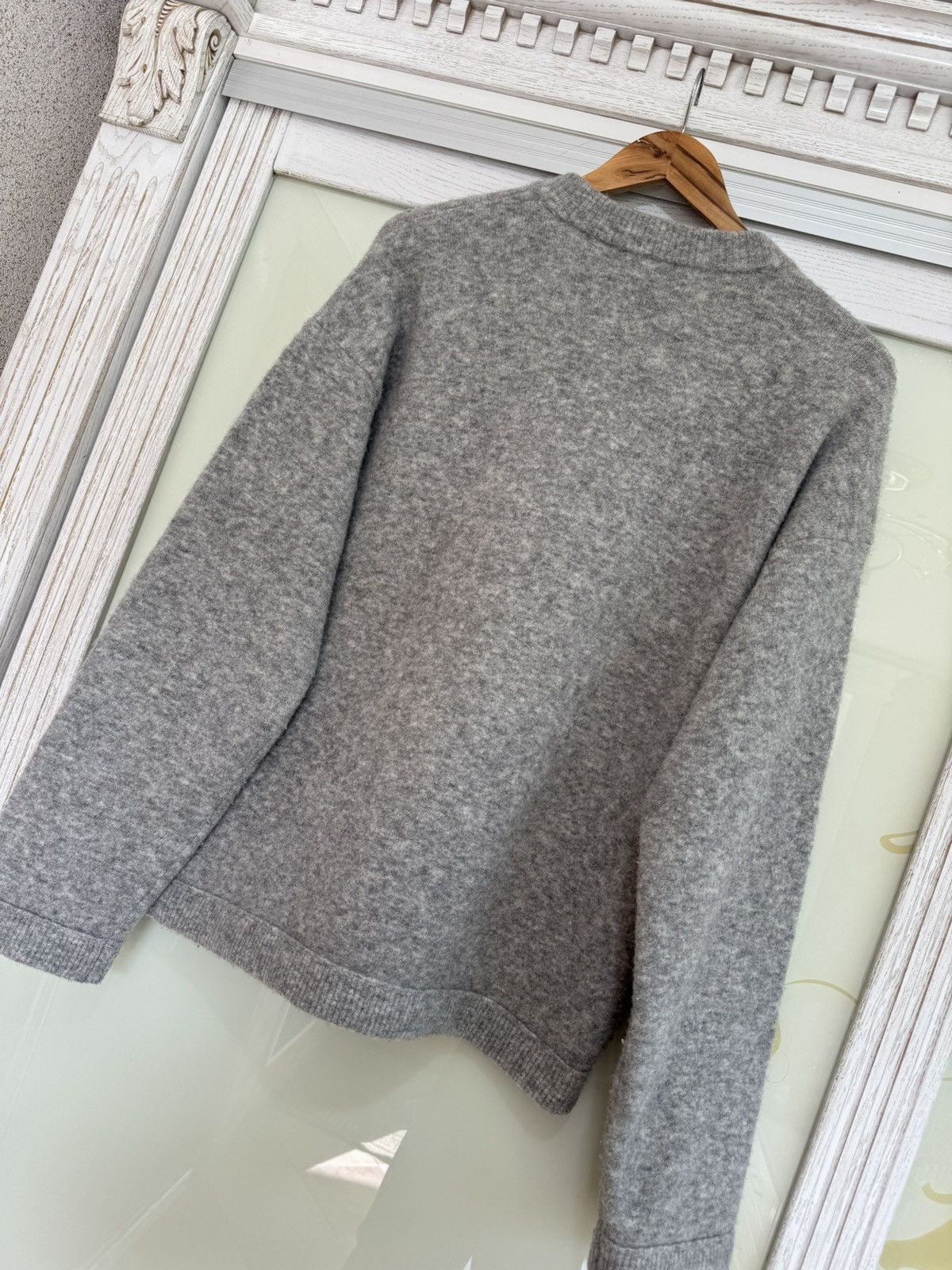 Alexander Wang Alehander Wang Wool Gray Sweater Size US XS / EU 42 / 0 - 6 Thumbnail