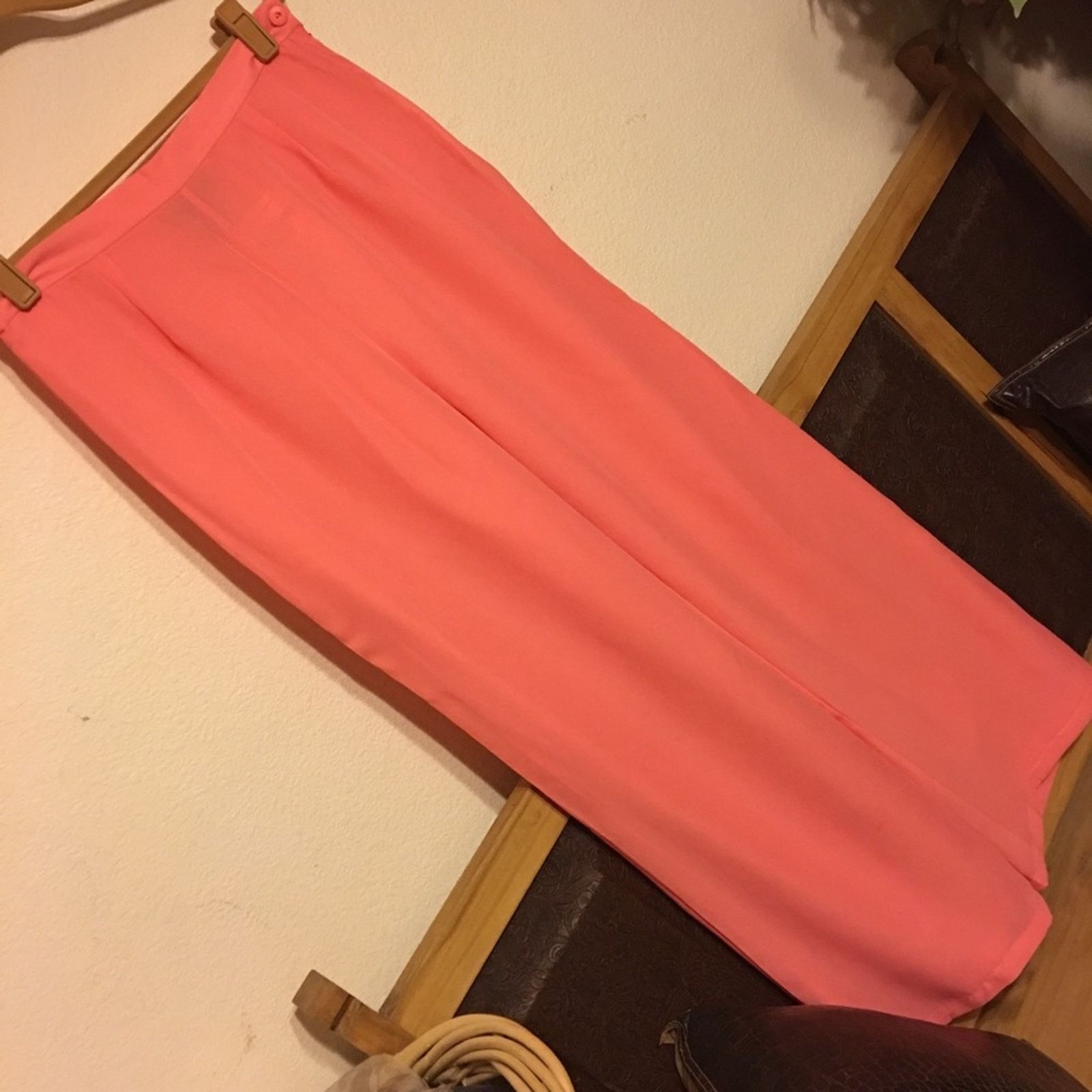 Other Metro Style pull on trouser coral pink NWT Size 34" / US 12 / IT 48 - 1 Thumbnail