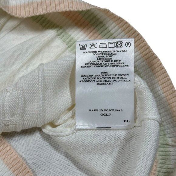 Burberry NWT Burberry Golf Cream White Cotton Vest Size Large Sleevel Size L / US 10 / IT 46 - 13 Thumbnail