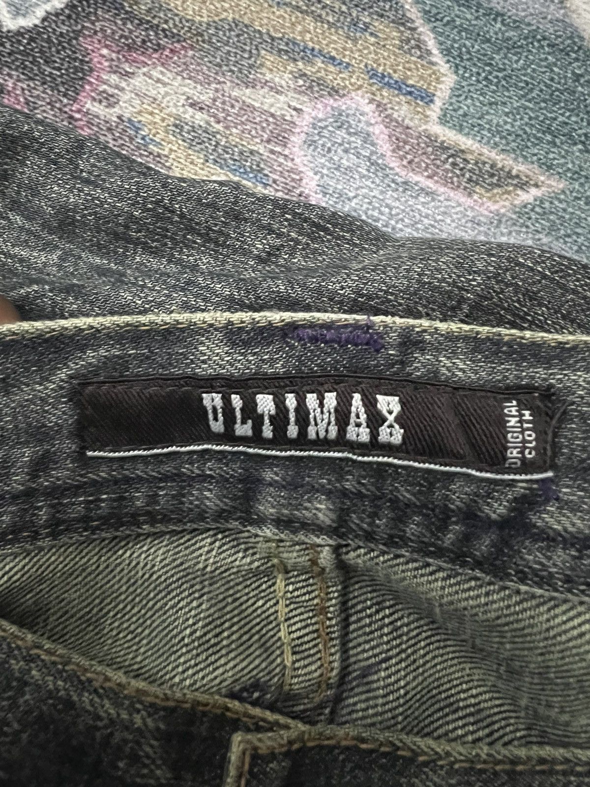 Japanese Brand × Vintage FLARED💥ULTIMAX DISTRESSED DENIM PANT Size US 34 / EU 50 - 8 Thumbnail