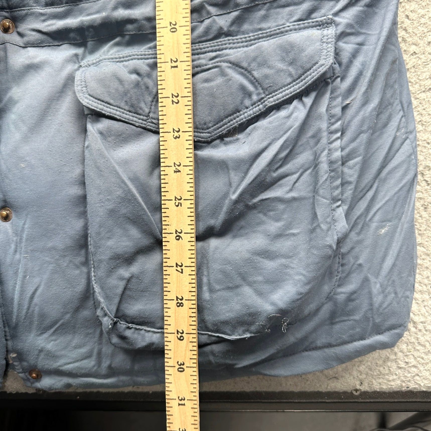 Vintage VINTAGE Cabela's Premier Northern Goose Down Parka Jacket Mens 2XL Blue Fur Trim Hooded Zip Mid-Length Down Puffer Size US XXL / EU 58 / 5 - 4 Thumbnail