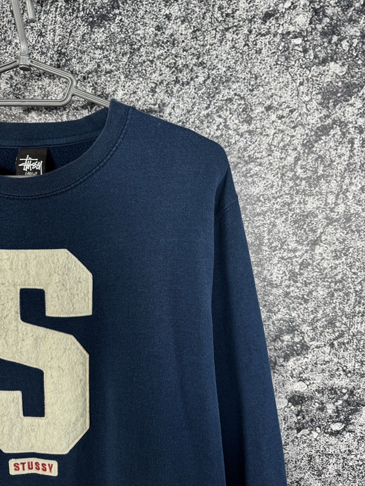 Stussy Stussy Sweatshirt Big Logo Pullover Made in U.S. Size L Size US L / EU 52-54 / 3 - 2 Thumbnail