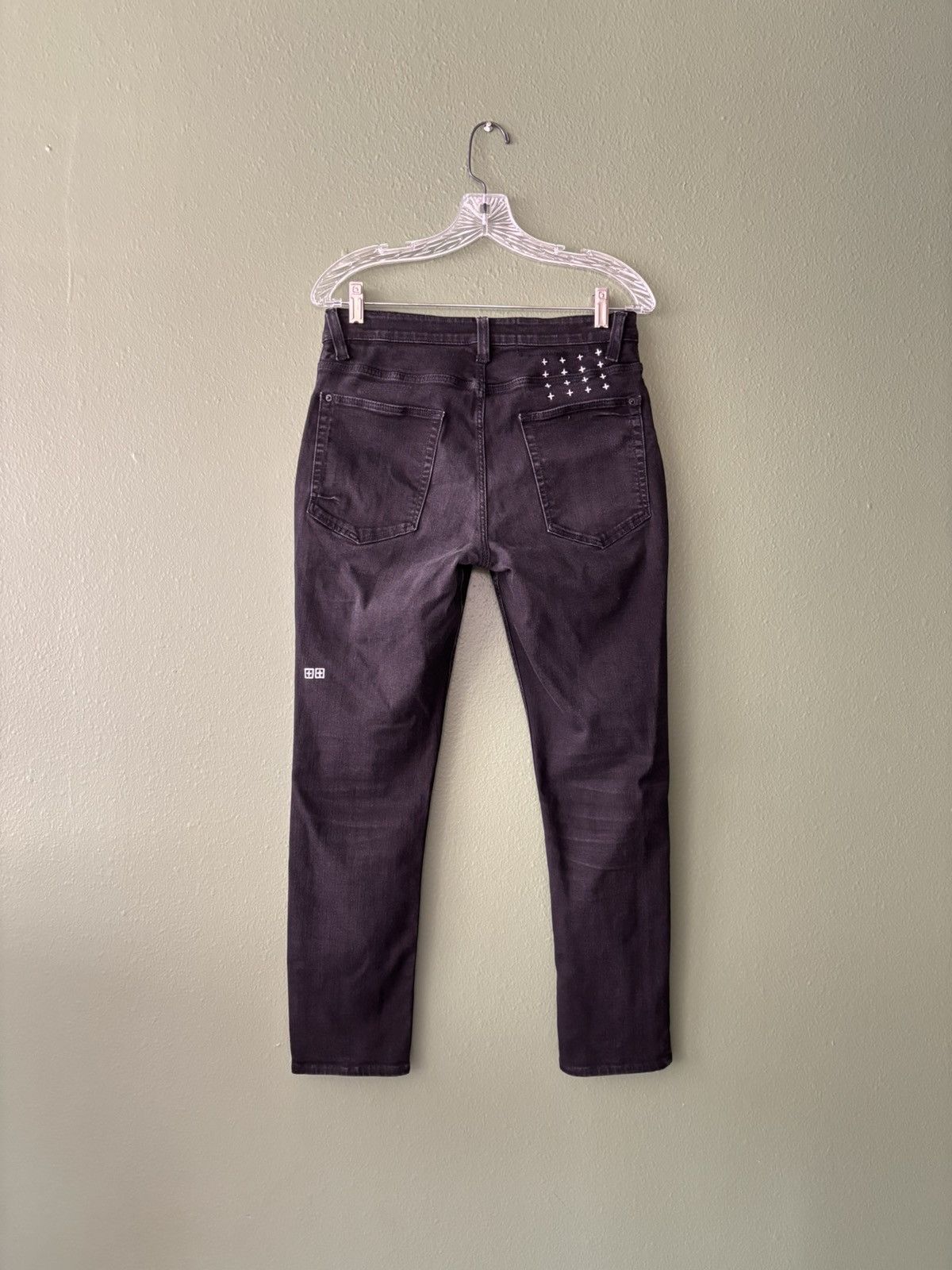 Japanese Brand × Ksubi Ksubi Jeans Van Winkle Black Rebel Mid Rise Skinny Jeans Size US 31 - 5 Thumbnail