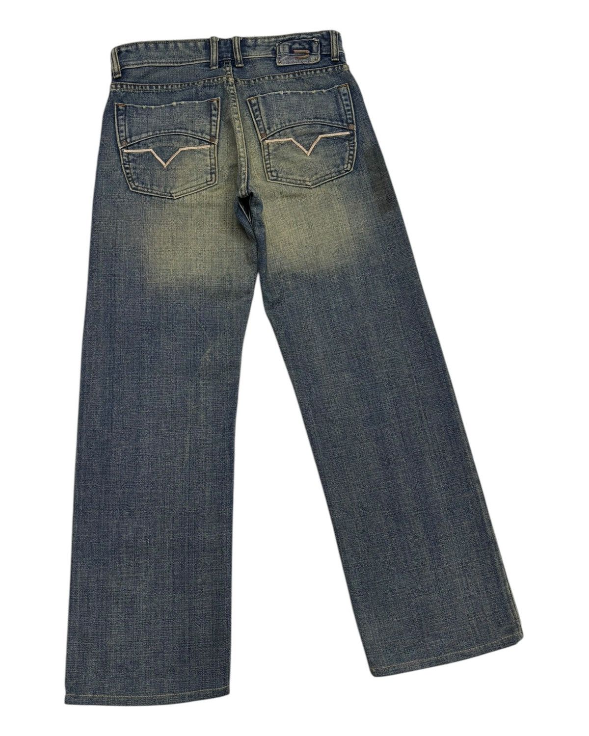 Kapital DIESEL RUSTY BAGGY JEANS DISTRESSED DENIM Size US 32 / EU 48 - 4 Thumbnail