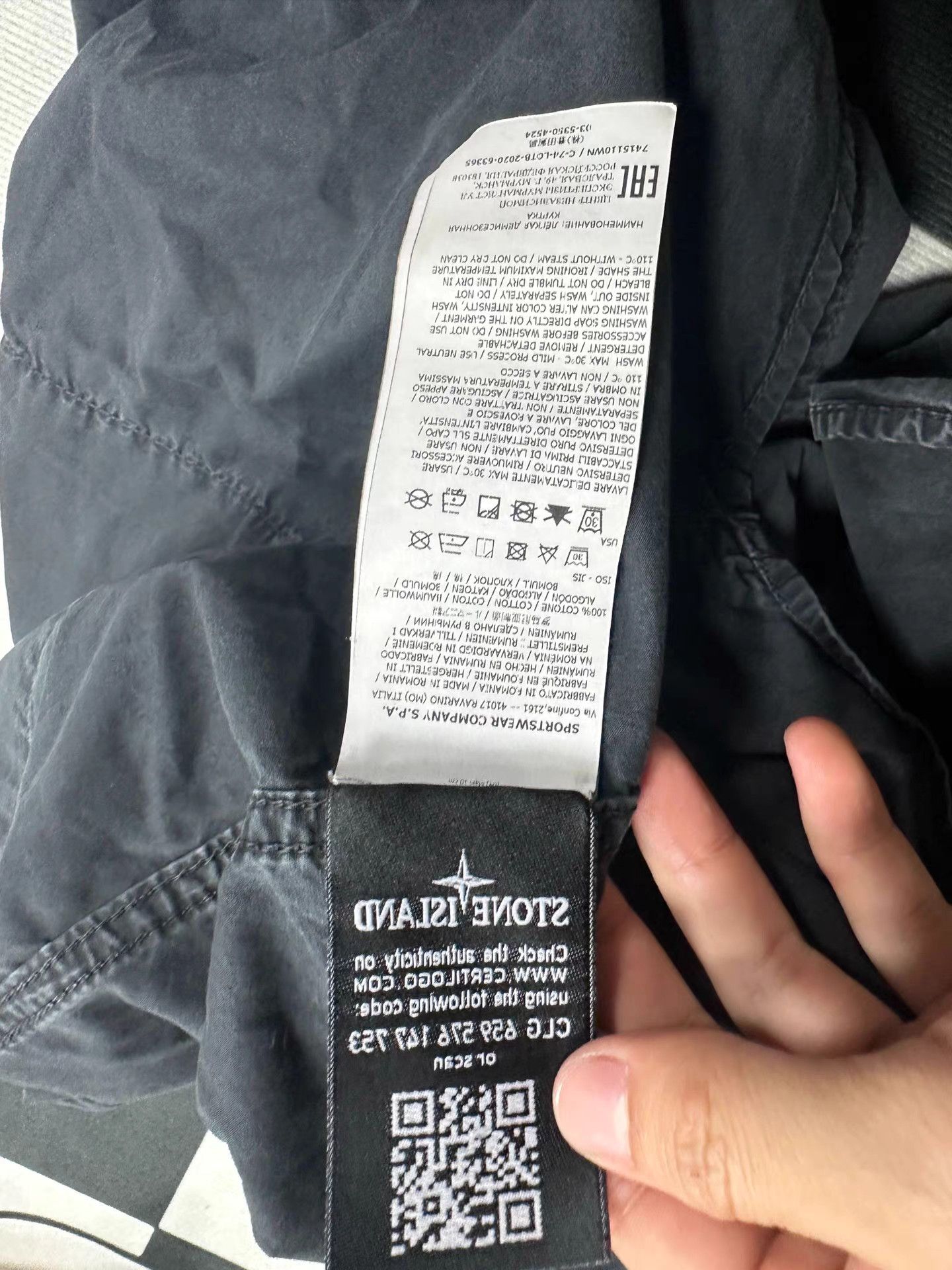 Stone Island Stone Island Zip-Up Sweatshirt Jacket K5 Size US M / EU 48-50 / 2 - 6 Thumbnail