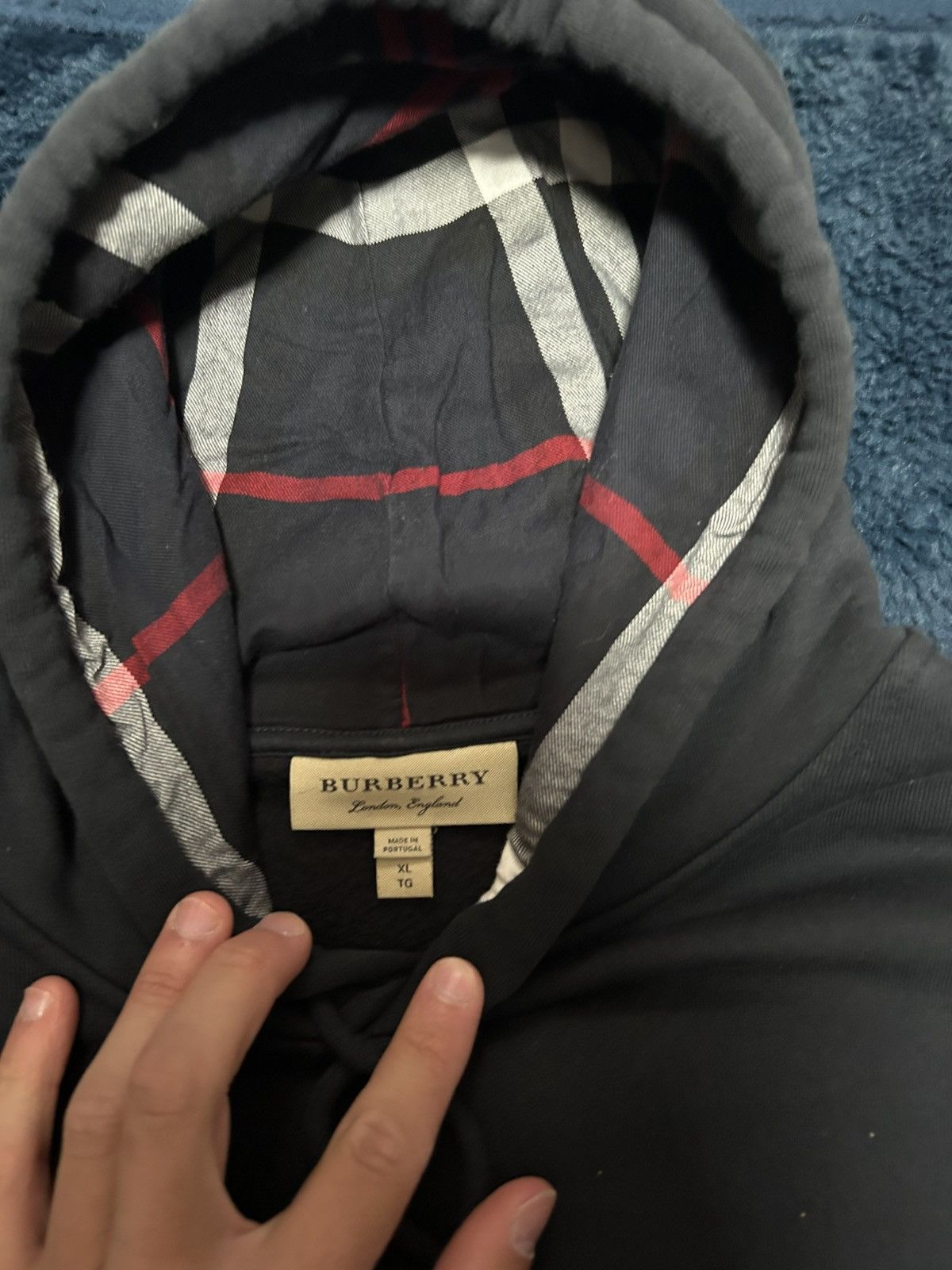 Burberry Burberry pullover hoodie size xl Size US XL / EU 56 / 4 - 3 Thumbnail