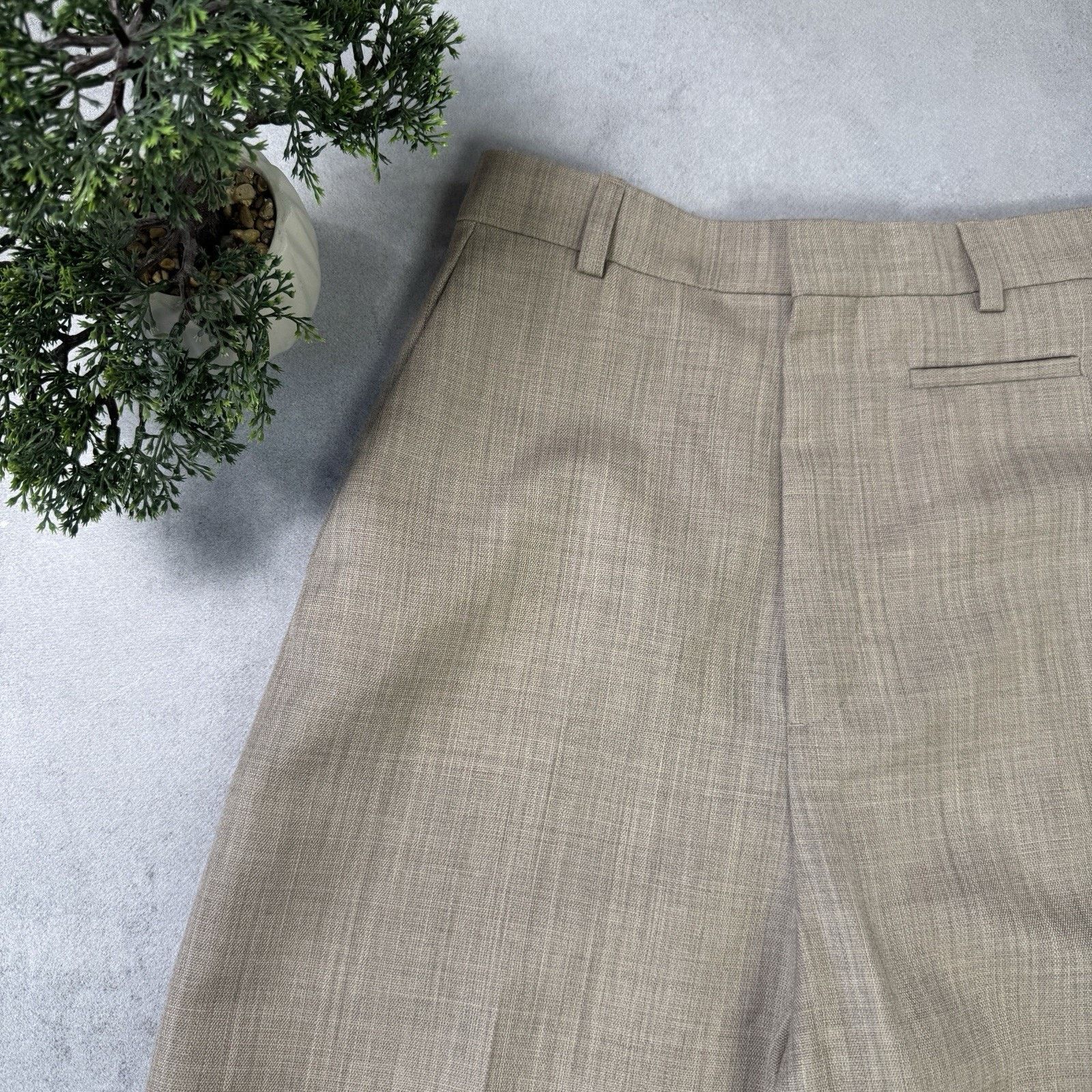 Jacquemus JACQUEMUS Le Coup De Soleil Beige Pants Size 36 Wool Size 26" / US 2 / IT 38 - 2 Thumbnail