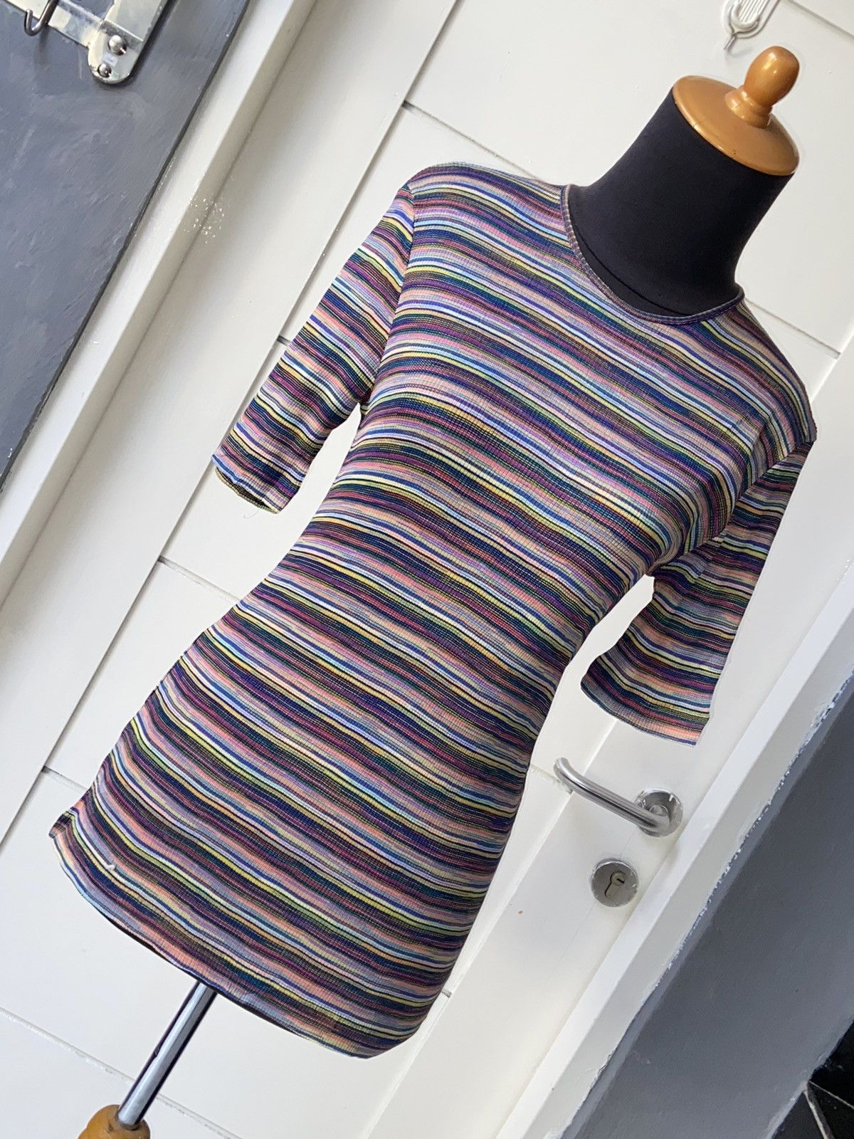 Missoni MISSONI SPORT Striped T-shirt Size US XXS / EU 40 - 3 Thumbnail