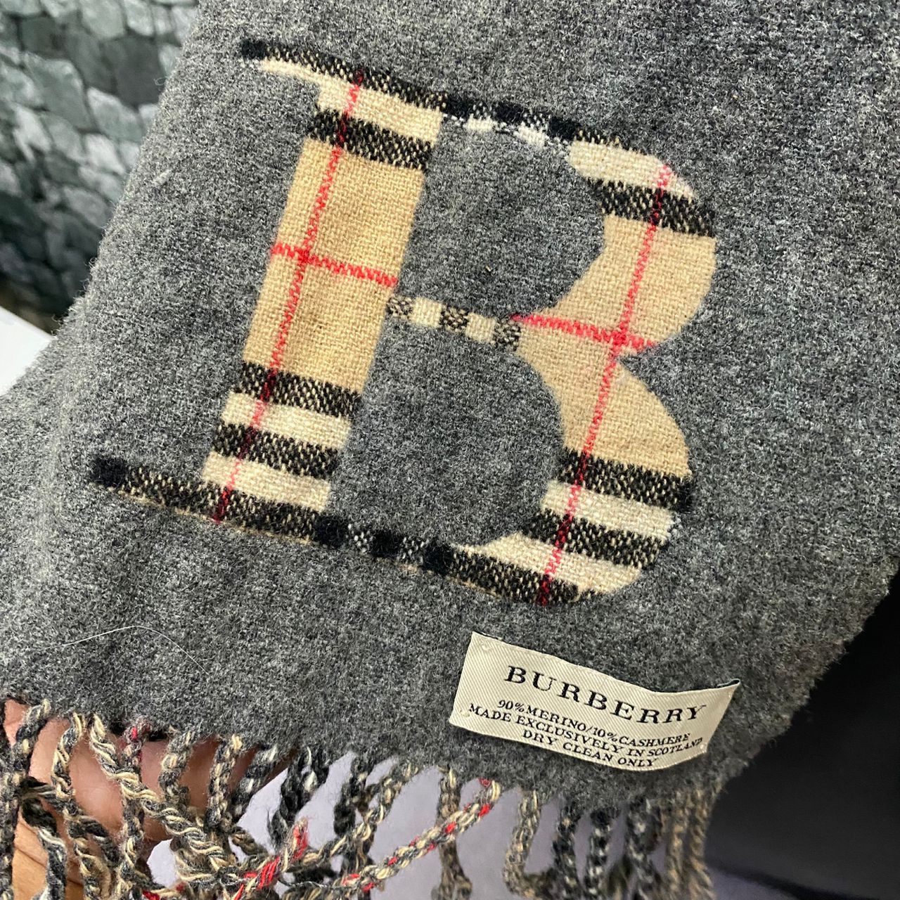 Burberry Prorsum Vintage 90s Burberry Exclusive by Scotland Scarf Size ONE SIZE - 12 Thumbnail