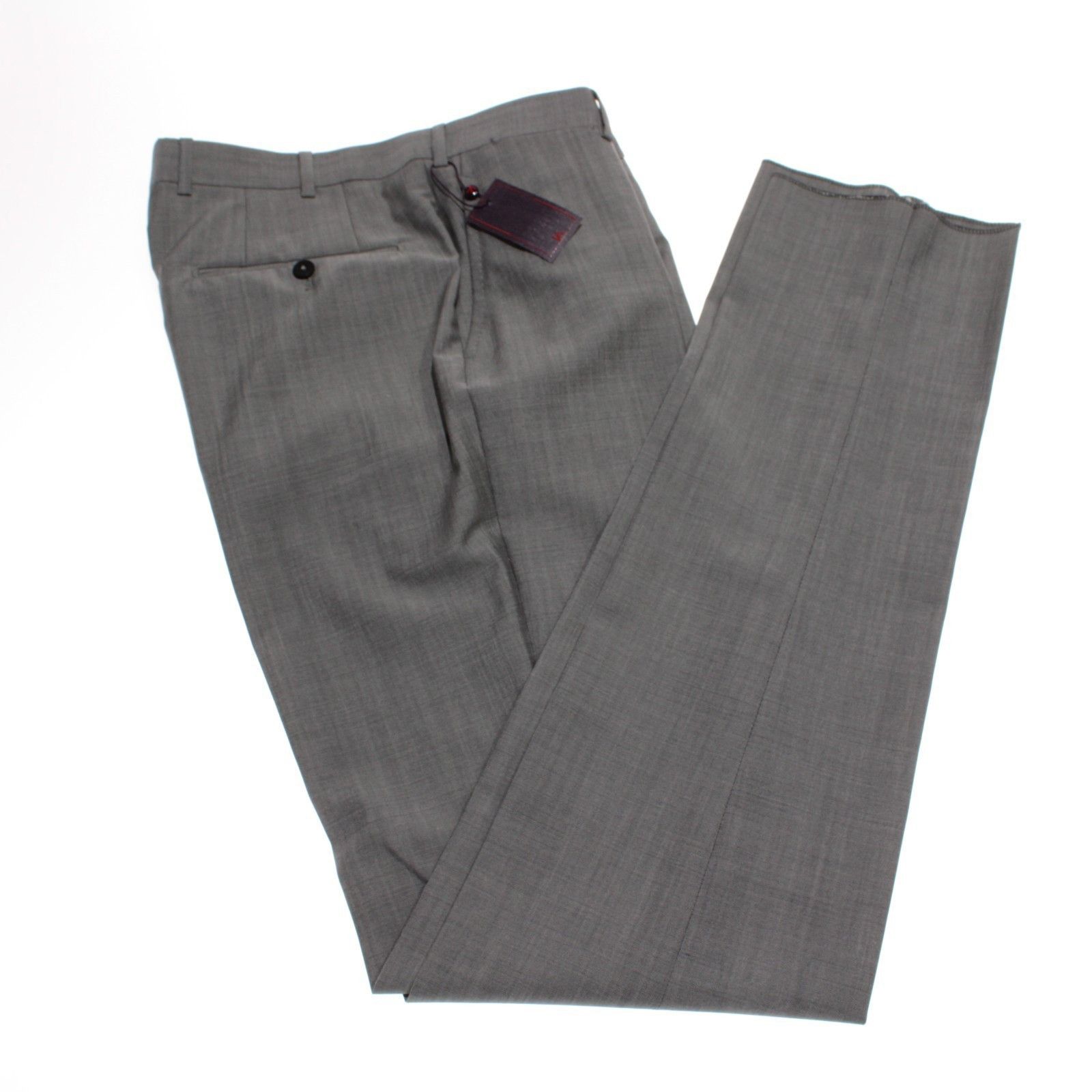 Isaia isaia New with tags Dress Pants Size 32 US In Gray Size US 32 / EU 48 - 2 Thumbnail