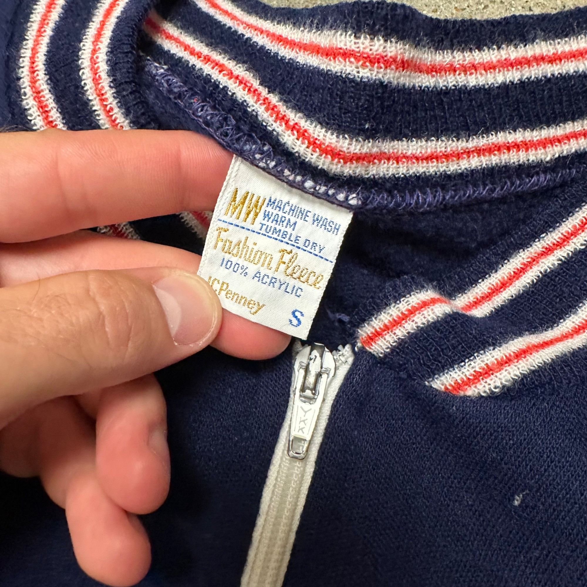 Vintage Vintage 60s/70s Montgomery Ward Custom Sport Patch Zip Up Ja Size US S / EU 44-46 / 1 - 2 Thumbnail