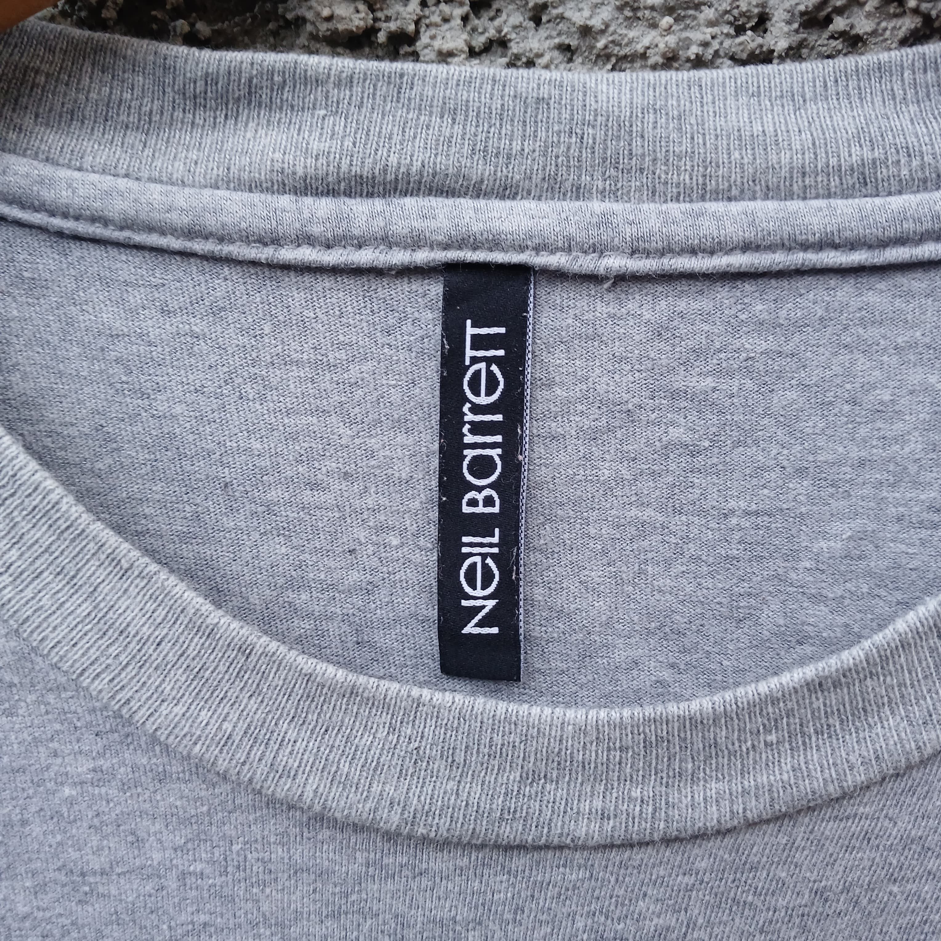 Neil Barrett Neil Barrett side zip tshirt Size US L / EU 52-54 / 3 - 5 Thumbnail