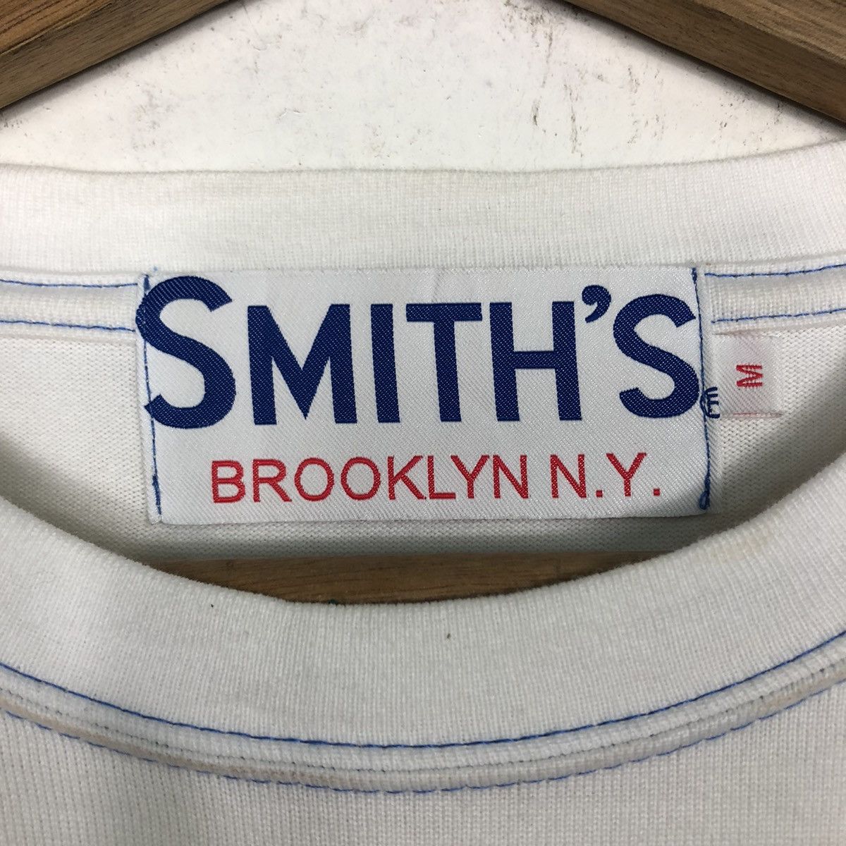 Japanese Brand × Vintage 📌Vintage Sweatshirt Long Sleeve One Pocket Smith's Brooklyn Size US M / EU 48-50 / 2 - 14 Thumbnail