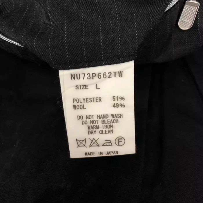 NANO universe Vtg NANO UNIVERSE JAPAN Striped Belt Zipper Pocket Pant Size 34" / US 12 / IT 48 - 5 Thumbnail