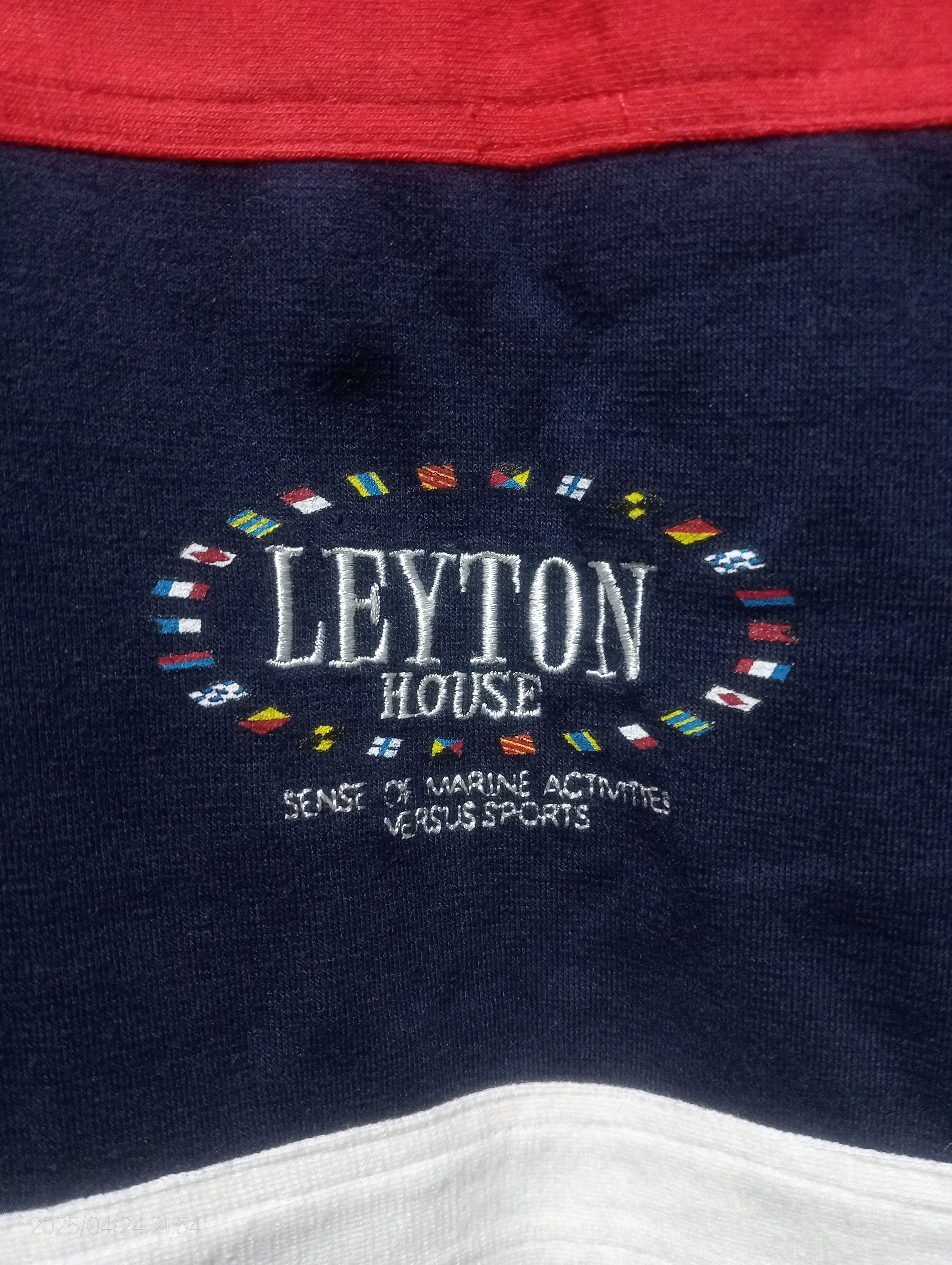 Formula 1 × Vintage Vintage '90s Leyton House Long Sleeve Tshirt Size US XL / EU 56 / 4 - 11 Thumbnail