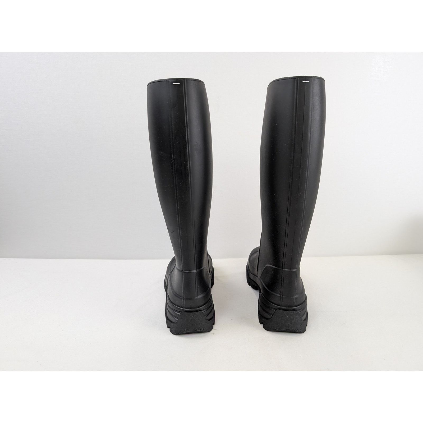 Maison Margiela o1rshd1 Tabi Long Boots in Black Size US 12 / EU 45 - 4 Thumbnail