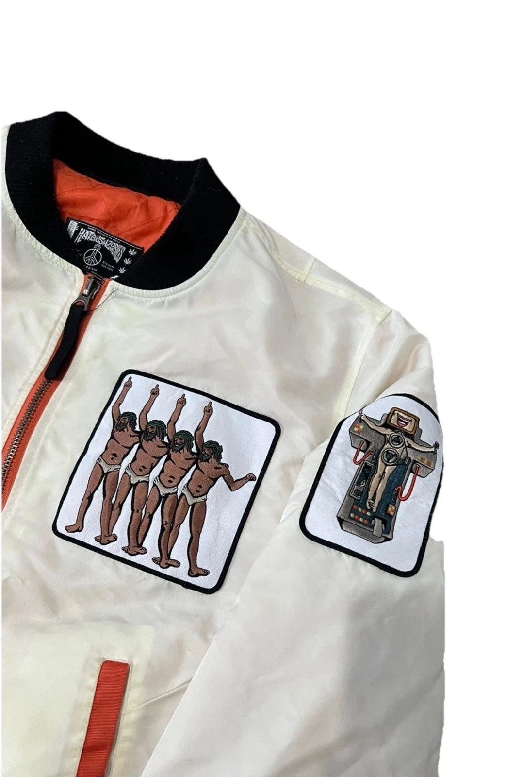 Other Flatbush Zombies Bomber Jacket Sz XL Size US XL / EU 56 / 4 - 5 Thumbnail