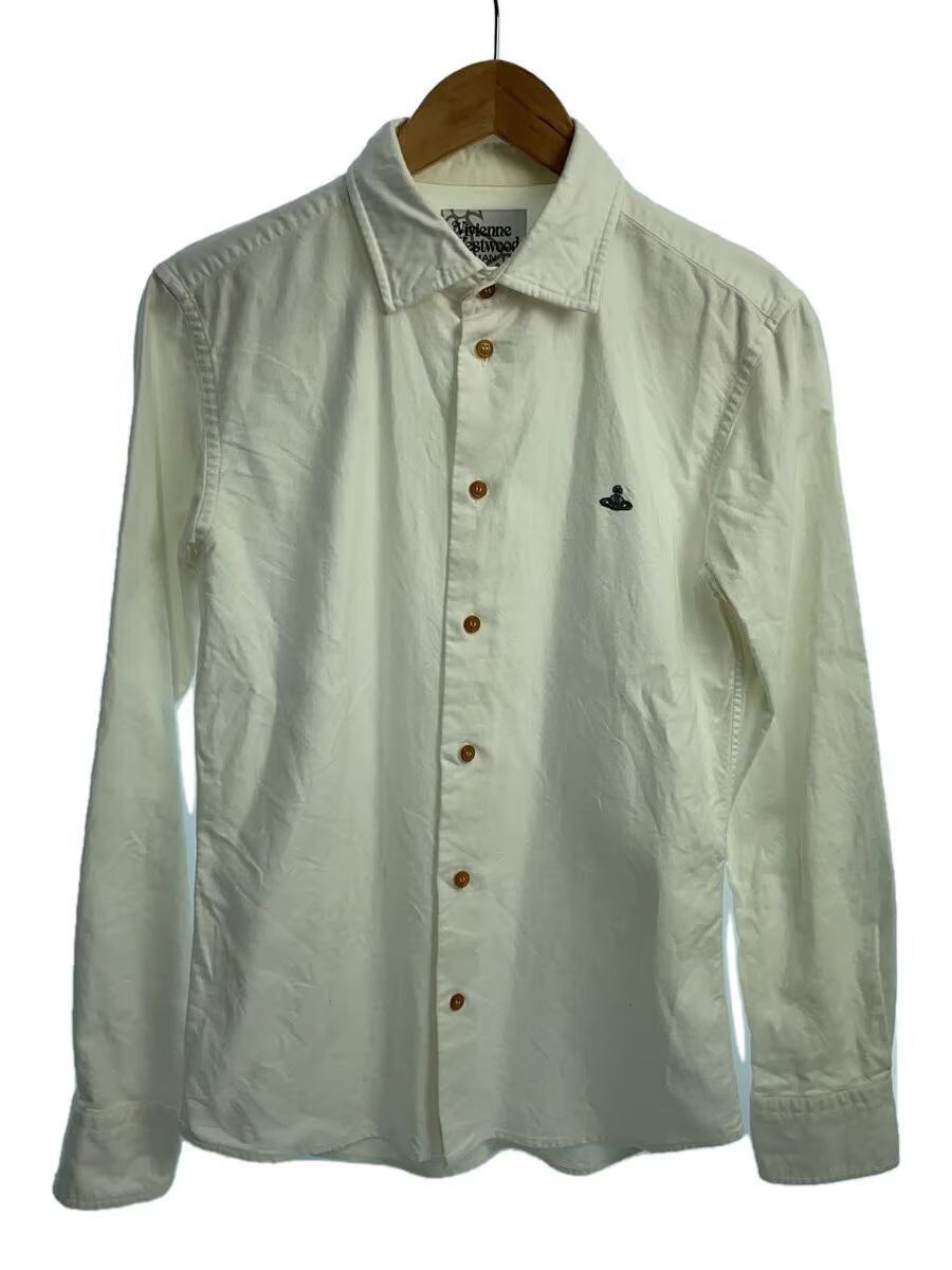 Vivienne Westwood Embroidered Orb Logo Button Up Shirt Size US S / EU 44-46 / 1 - 1 Thumbnail