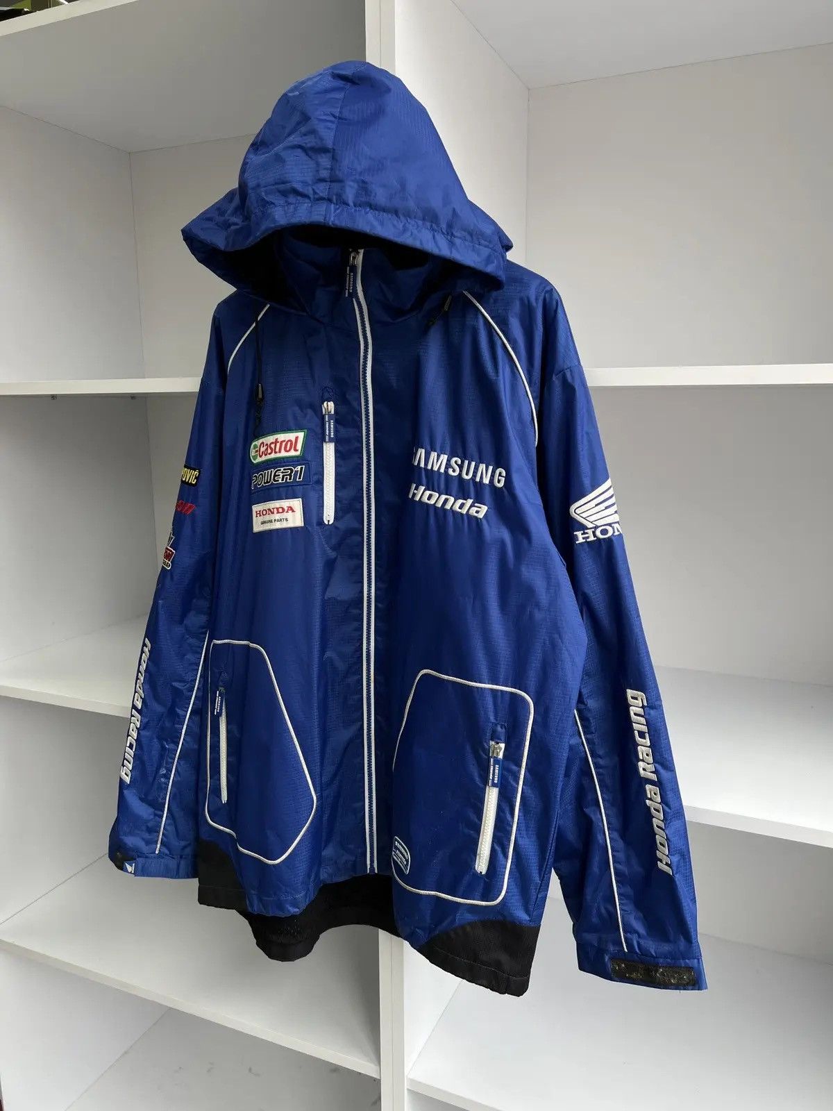 Honda × Vintage Vintage Racing Samsung Honda Racing Jacket Size US XL / EU 56 / 4 - 3 Thumbnail