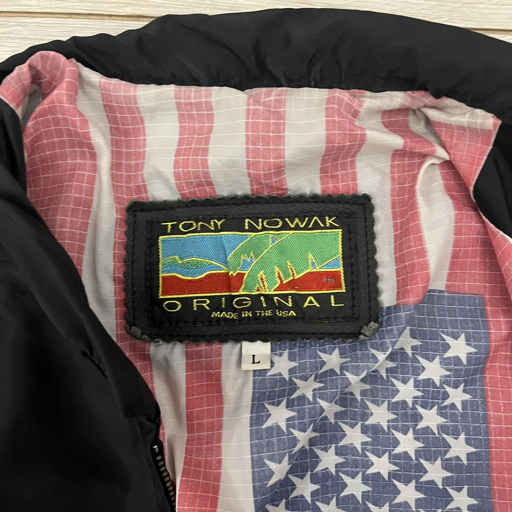 Other Arnold Bodybuilding Classic Jacket Tony Nowak 2005 Size US L / EU 52-54 / 3 - 10 Thumbnail