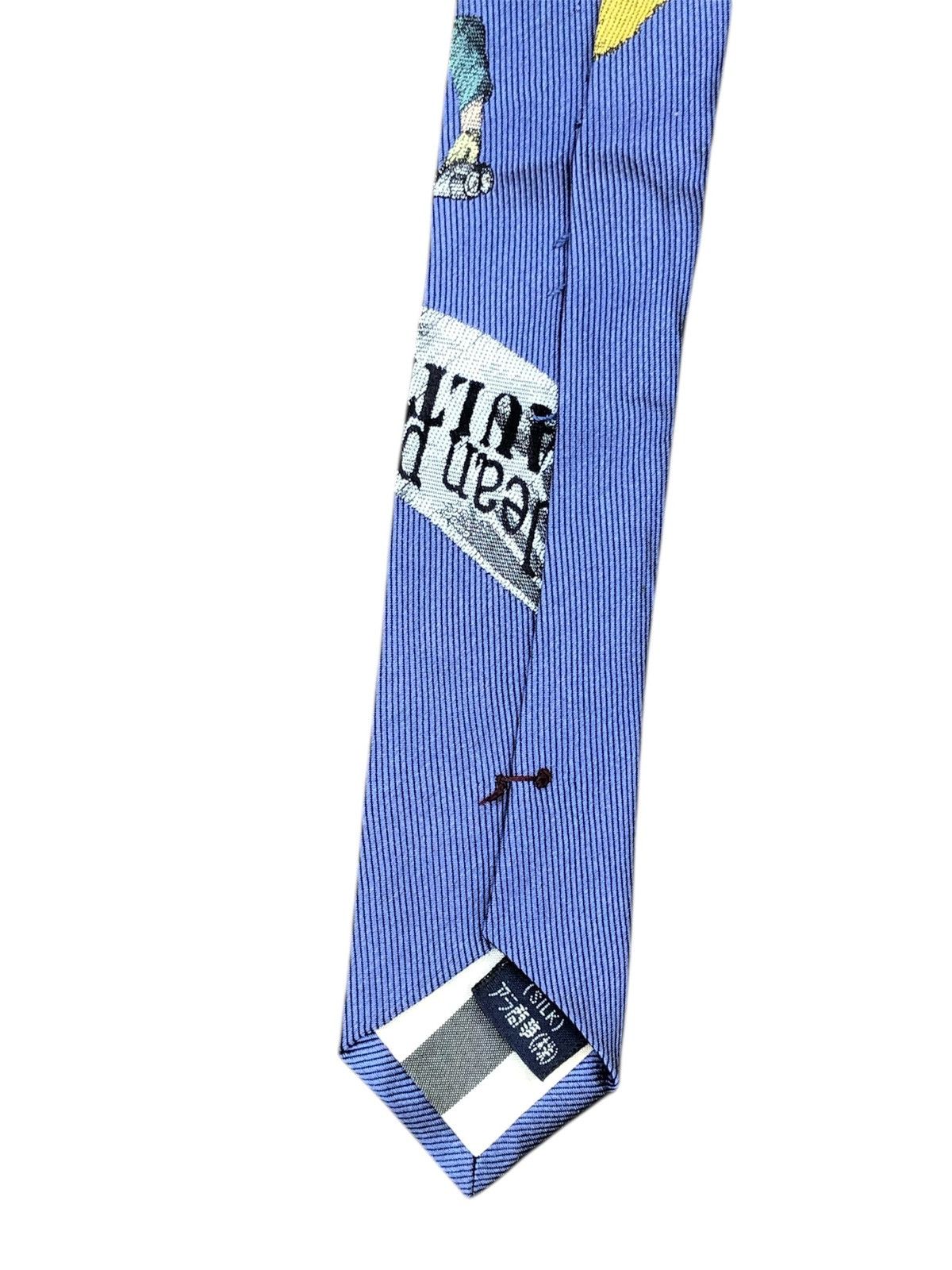 Jean Paul Gaultier Jean Paul Gaultier Iconic Silk Tie Size ONE SIZE - 7 Thumbnail
