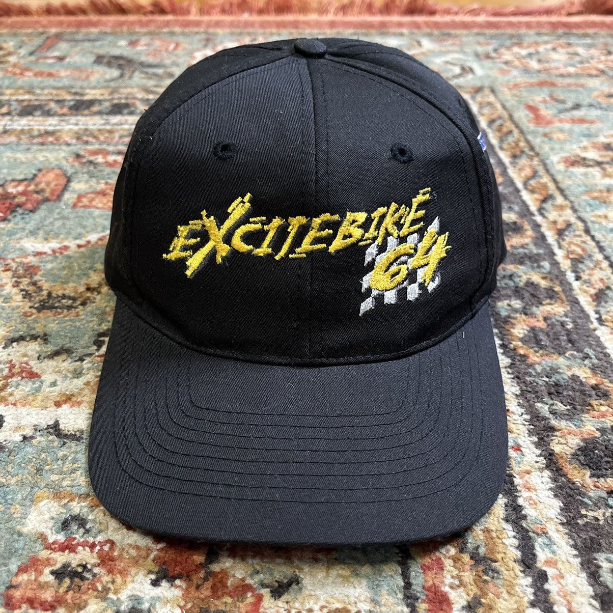 Nintendo Vintage Excitebike 64 Nintendo Video Game Hat Size ONE SIZE - 1 Thumbnail