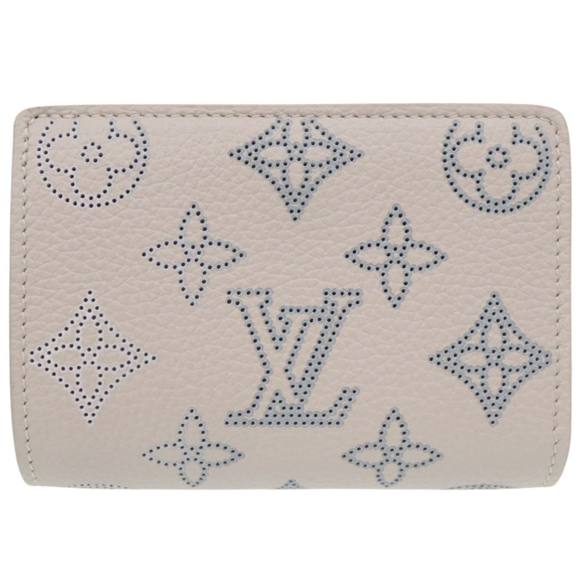 Louis Vuitton Unused Louis Vuitton Portefeuille Claire Flight Mode Monogram Mahina M12138 Bi-fold Wallet in Pink with IC Tag LV 0535LOUIS VUITTON Size ONE SIZE - 1 Thumbnail
