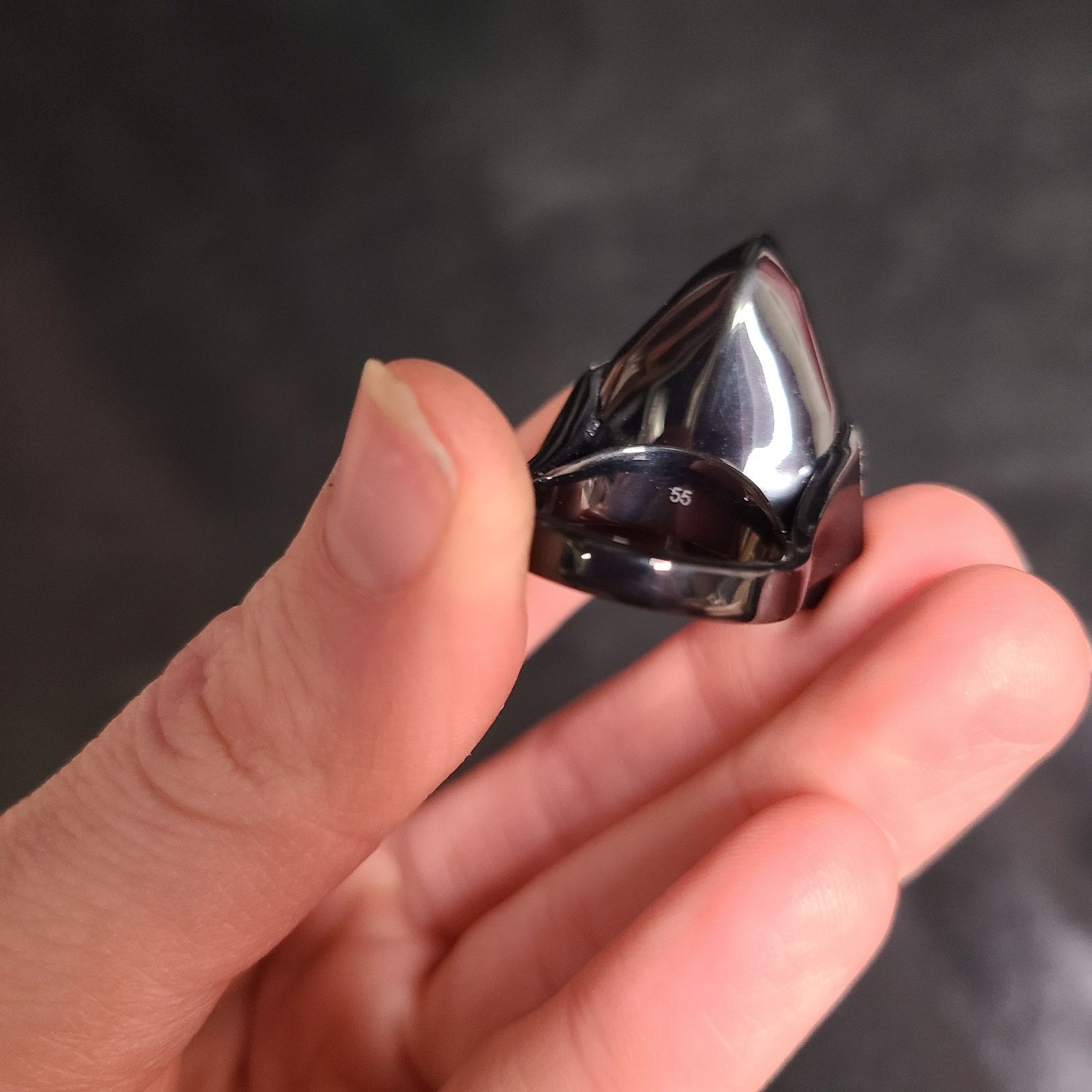 Swarovski Swarovski salome onyx black oversized ring size 55 Size ONE SIZE - 5 Thumbnail