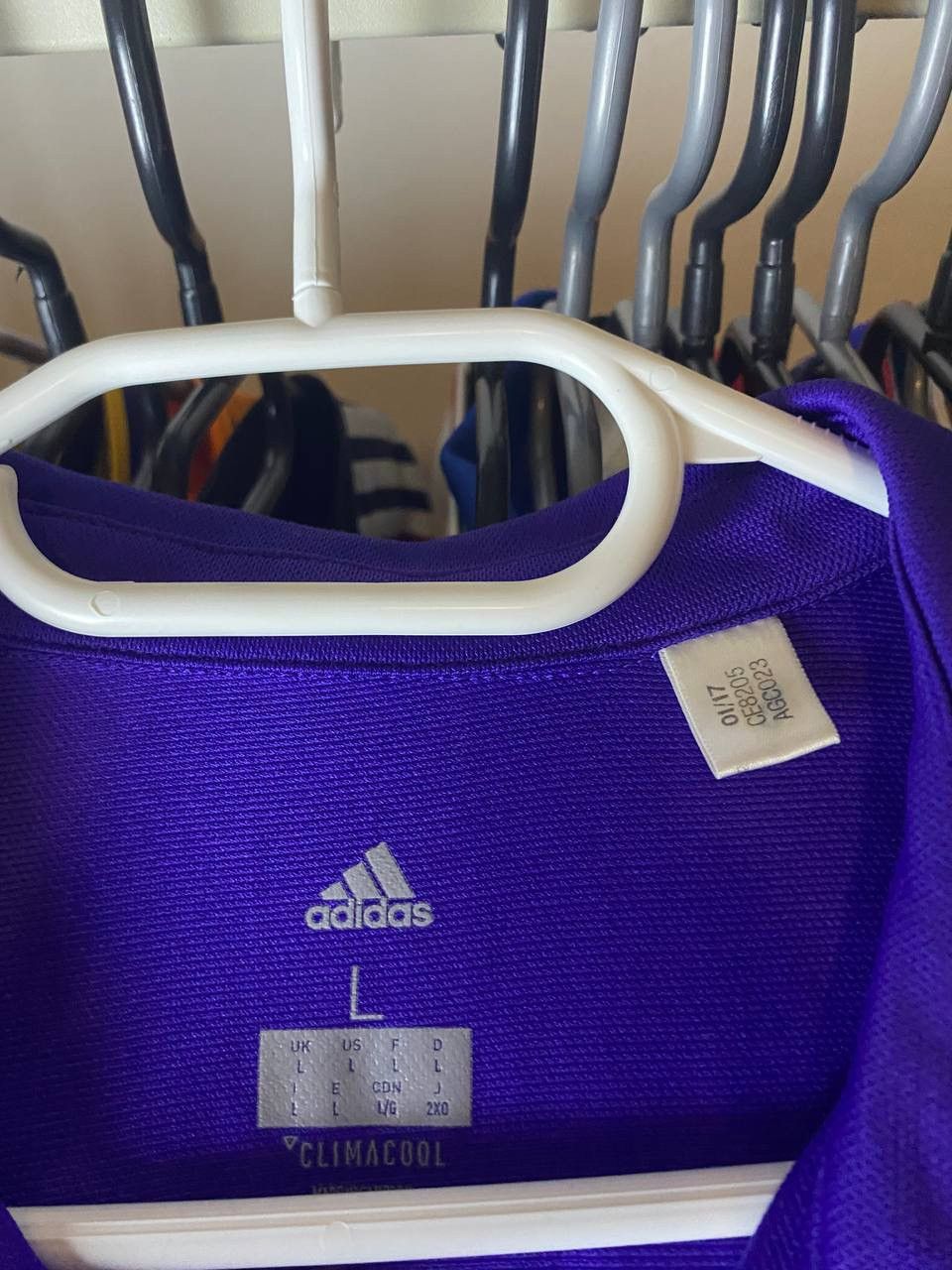 Adidas Adidas Marseille Third jersey drill Size US L / EU 52-54 / 3 - 4 Thumbnail