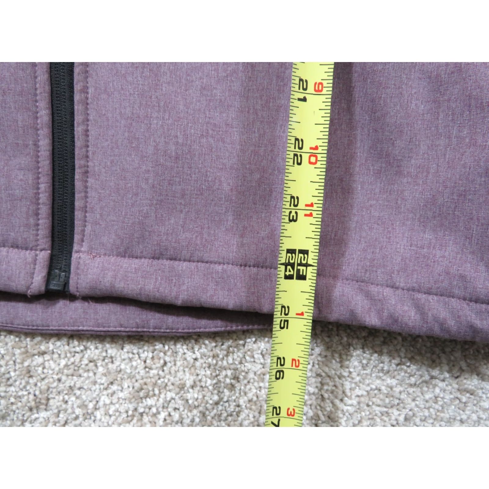 Vintage Western Cowgirl LEGEND Heather Purple Jacket L Women Solid Purple Simp Zip Snap Pockets Western Outdoor 3-4 Season Jacket Size L / US 10 / IT 46 - 7 Thumbnail