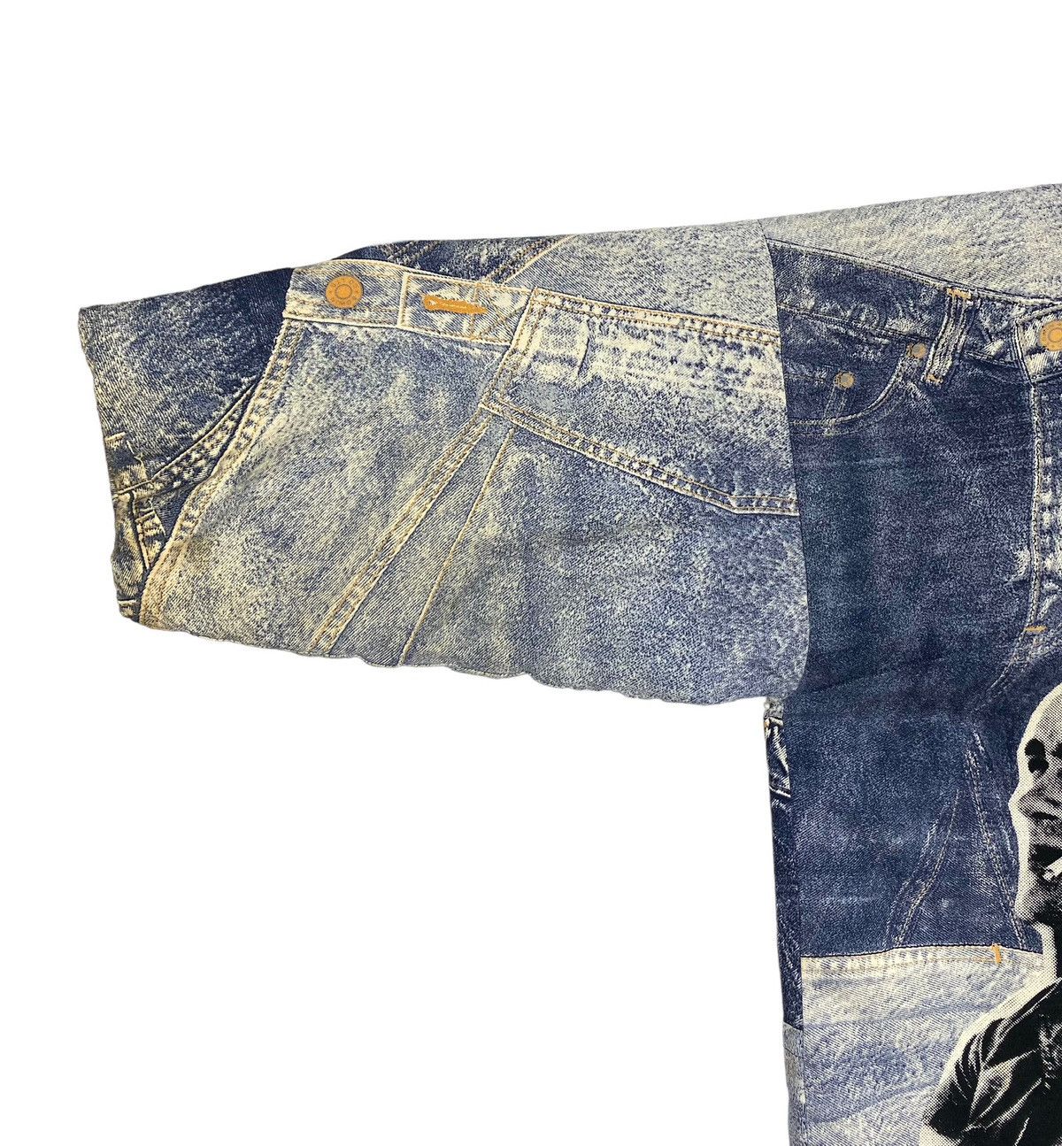 Japanese Brand Rare‼️ Vintage Kimono Full Print James Deans Levis’ Logo Size US M / EU 48-50 / 2 - 10 Thumbnail