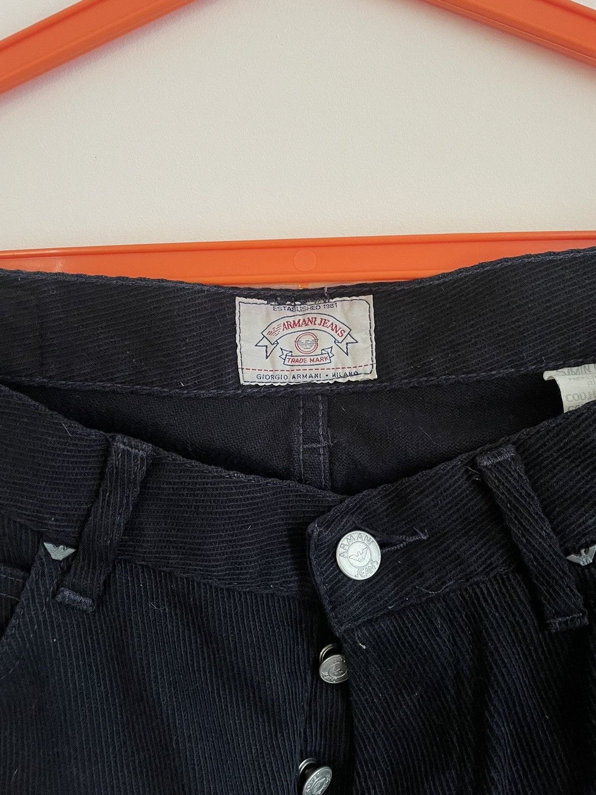 Armani × Giorgio Armani × Vintage Vintage Armani Jeans made in Italy Size US 34 / EU 50 - 5 Thumbnail