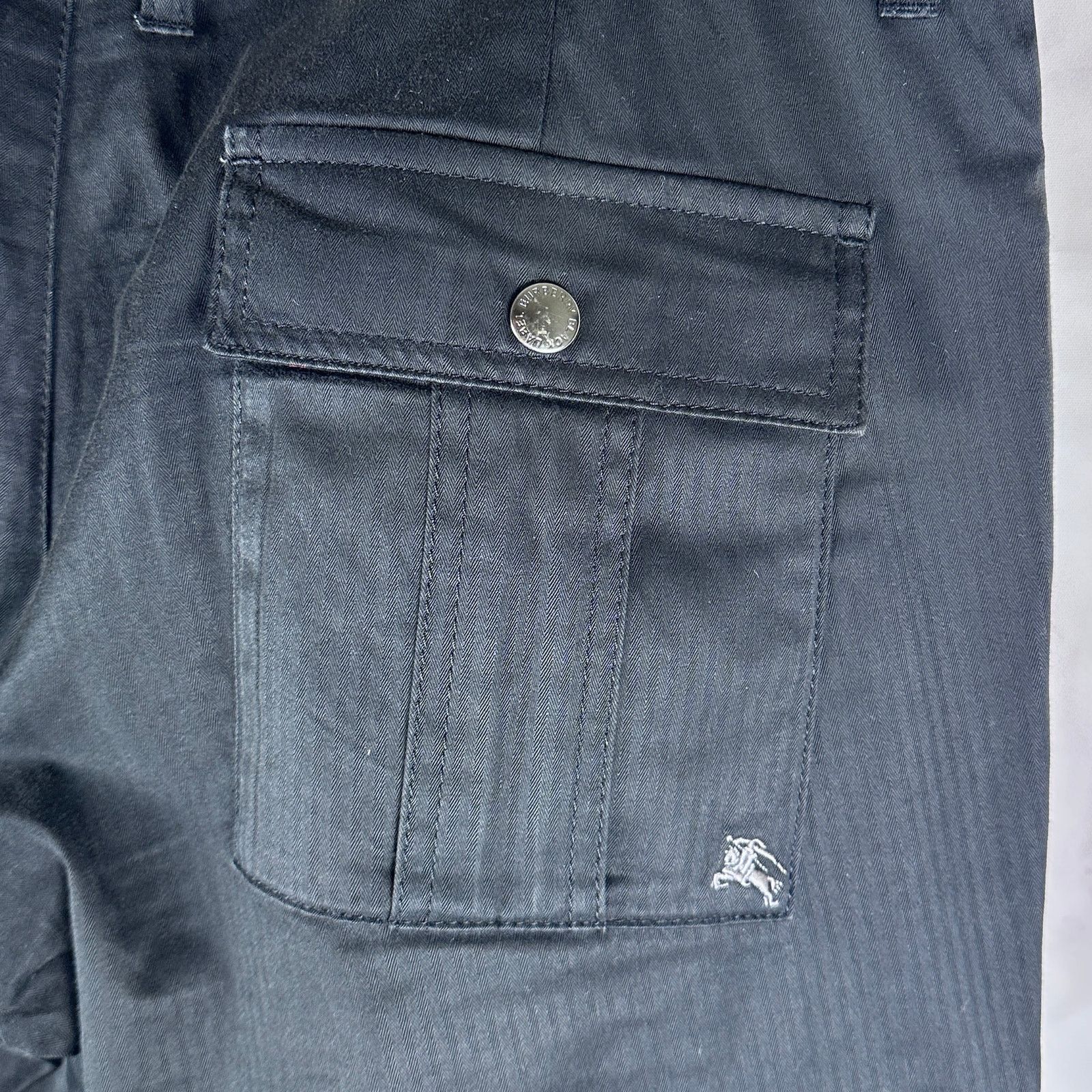 Burberry Black Label Striped Cargo Pants Size US 32 / EU 48 - 8 Thumbnail