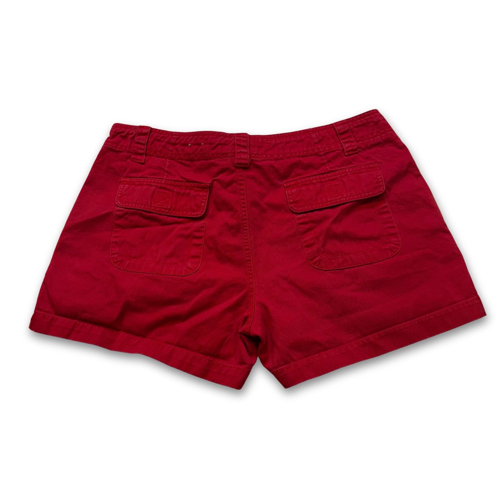 Vintage Vintage Austin Clothing Co. Red Button Tie Fly Shorts Size 36" / US 14 / IT 50 - 2 Thumbnail