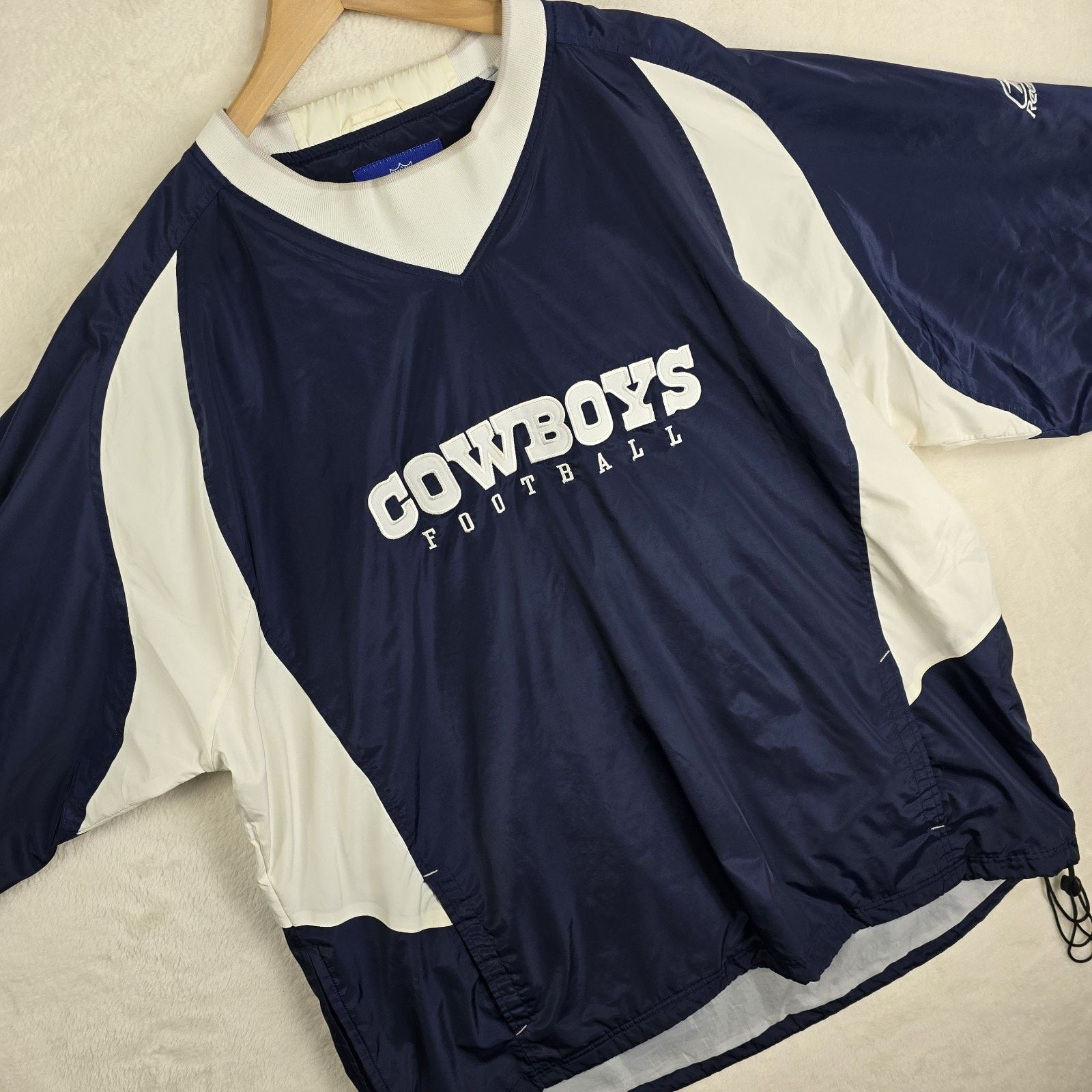 Reebok Vtg Dallas Cowboys Pullover Windbreaker Reebok Jacket 2XL Size US XXL / EU 58 / 5 - 9 Thumbnail