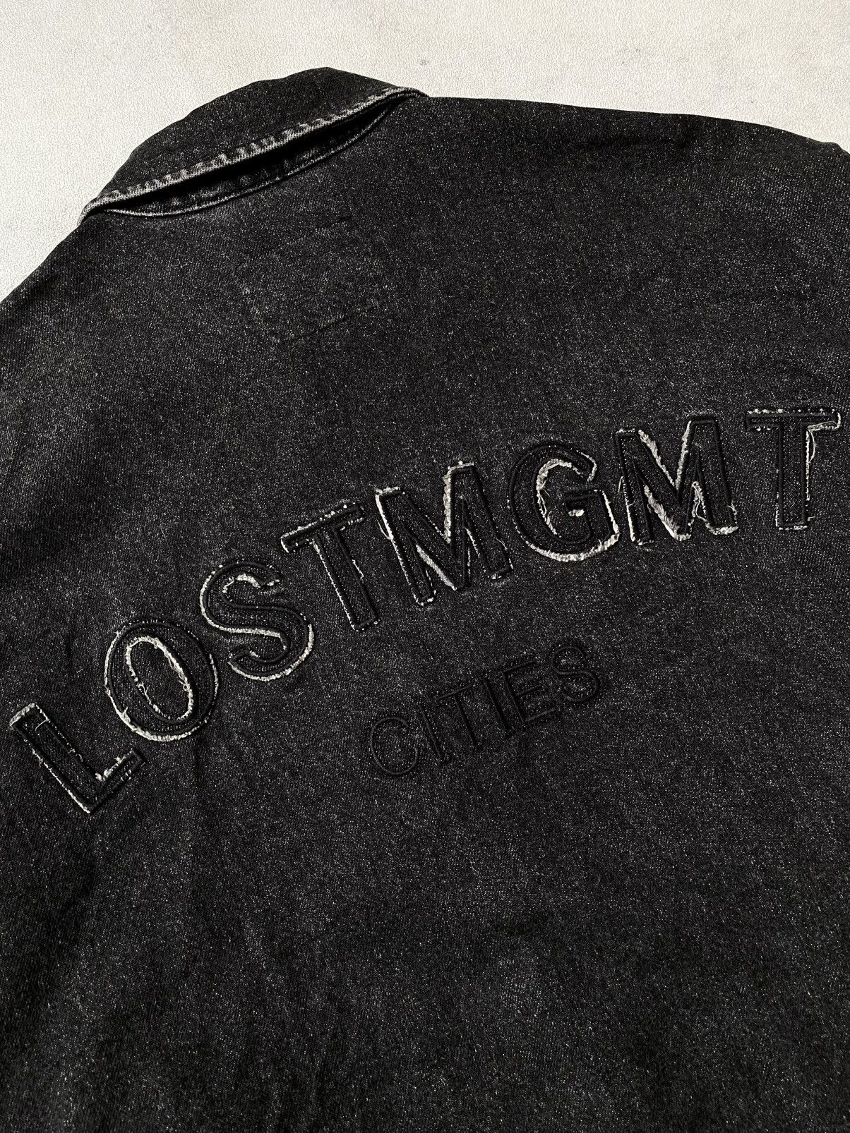Other LMC WASHED DENIM COACH JACKET BLACK Size US M / EU 48-50 / 2 - 11 Thumbnail
