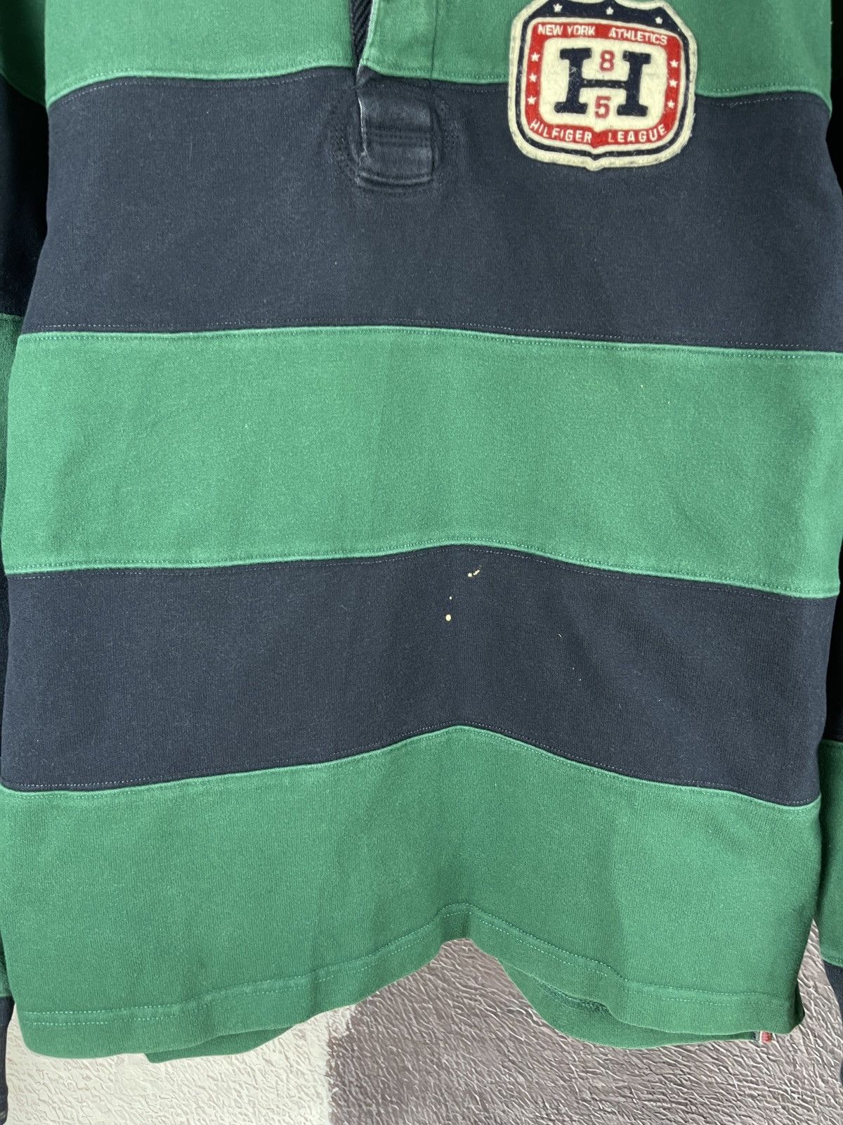 Tommy Hilfiger Tommy Hilfiger vintage striped rugby long sleeve polo Size US M / EU 48-50 / 2 - 8 Thumbnail