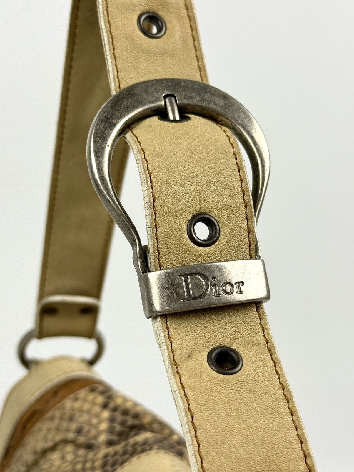 Dior Dior - John Galliano - FW/06 - Python Skin - Saddle Guacho Size ONE SIZE - 14 Thumbnail